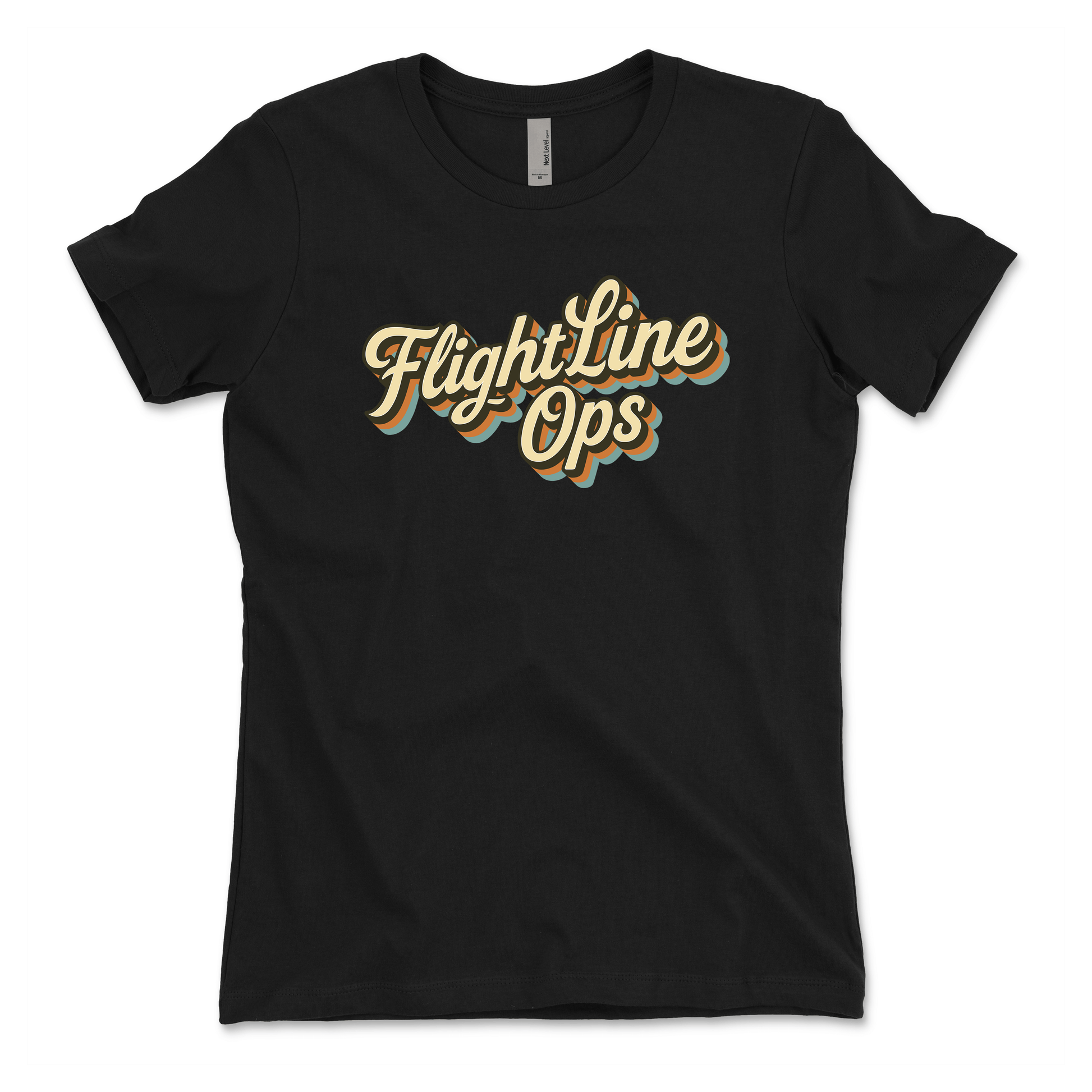 Flightline Ops Aloha Script Women's T-Shirt