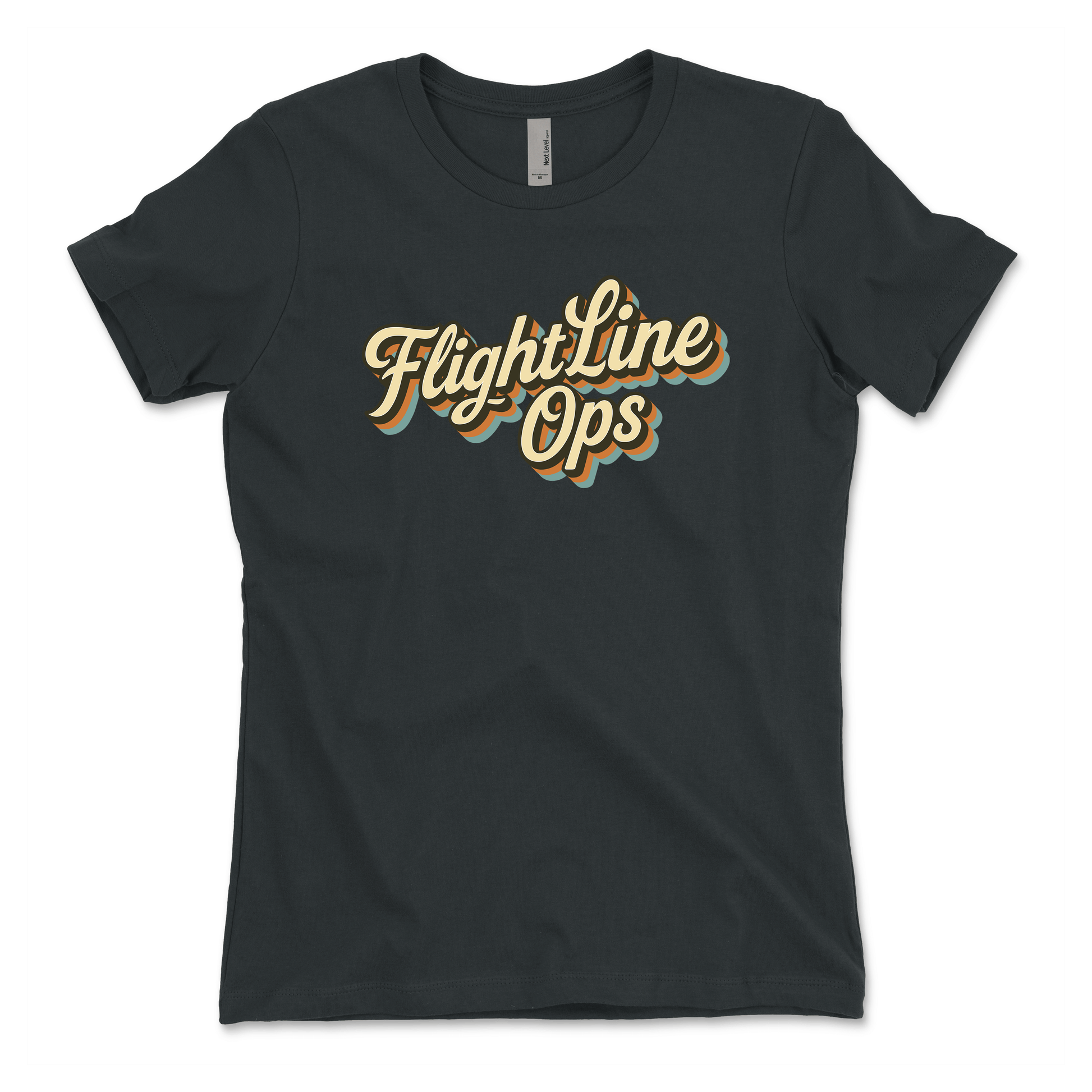 Flightline Ops Aloha Script Women's T-Shirt