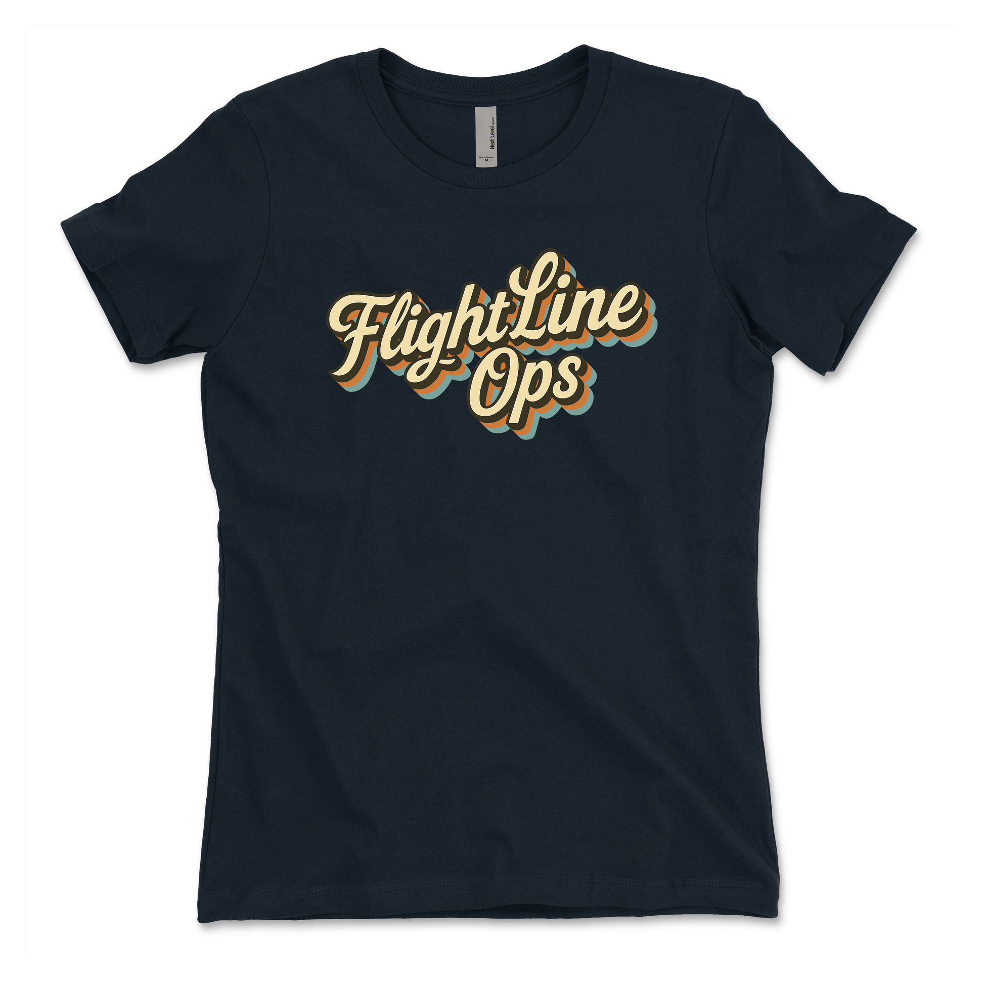 Flightline Ops Aloha Script Women's T-Shirt