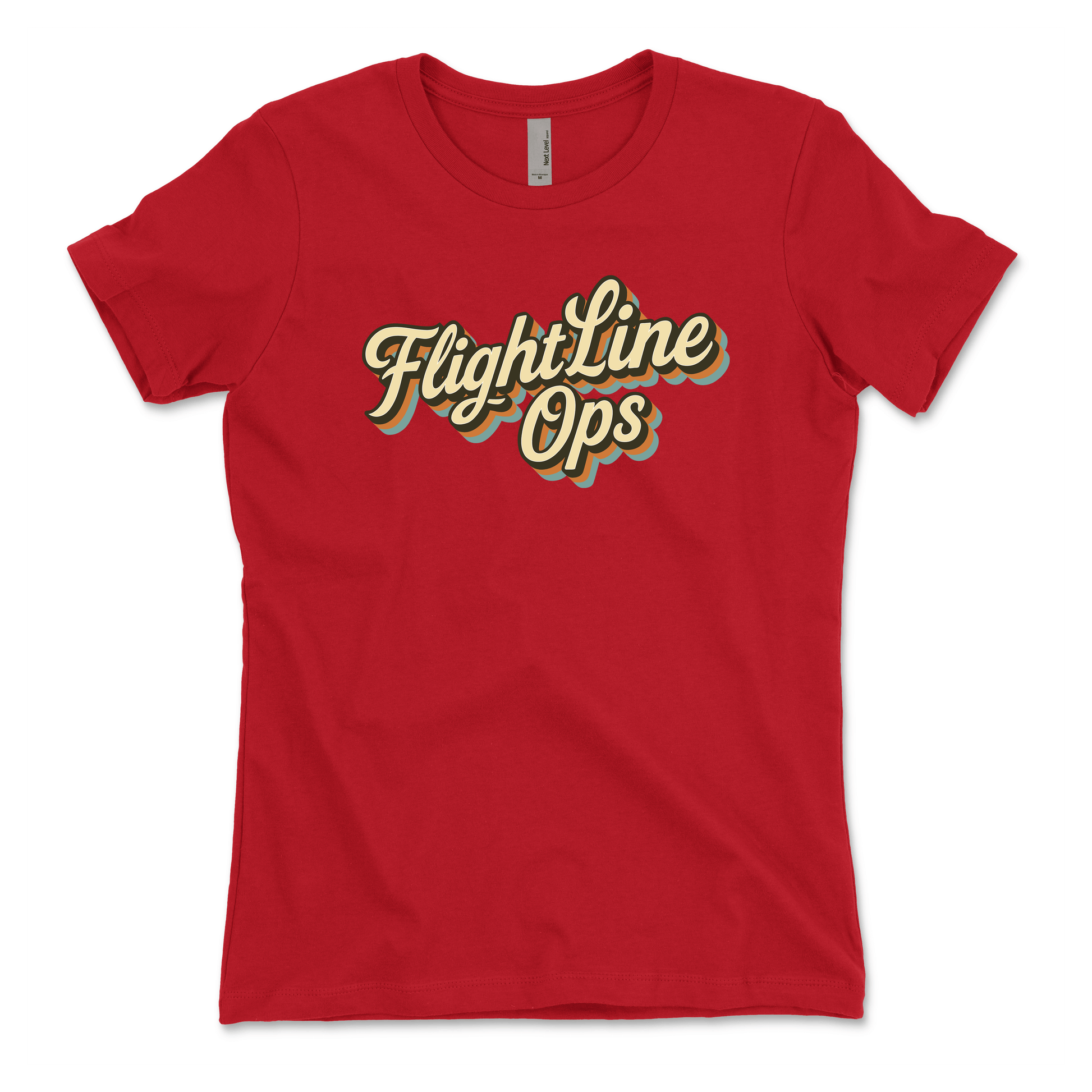 Flightline Ops Aloha Script Women's T-Shirt
