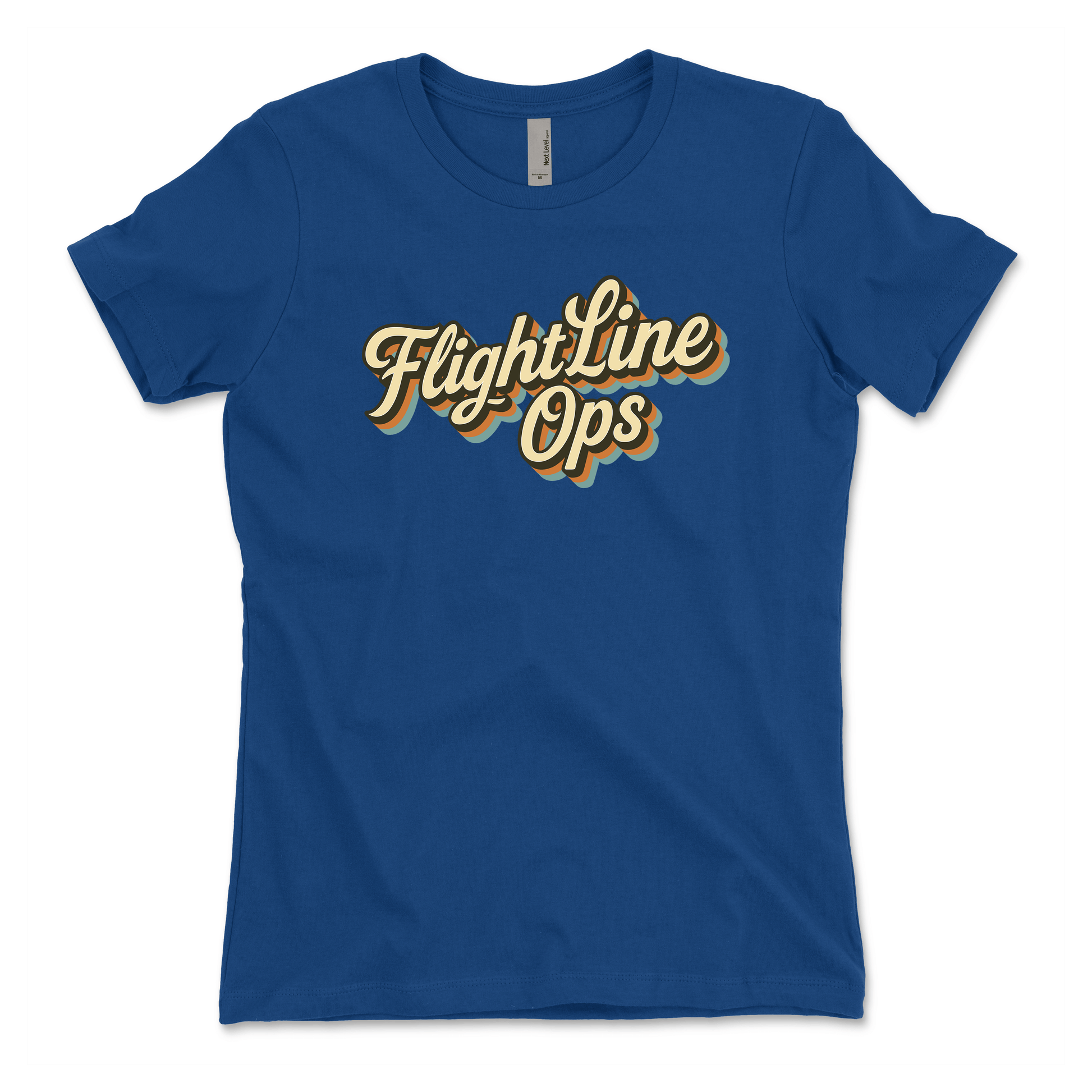 Flightline Ops Aloha Script Women's T-Shirt