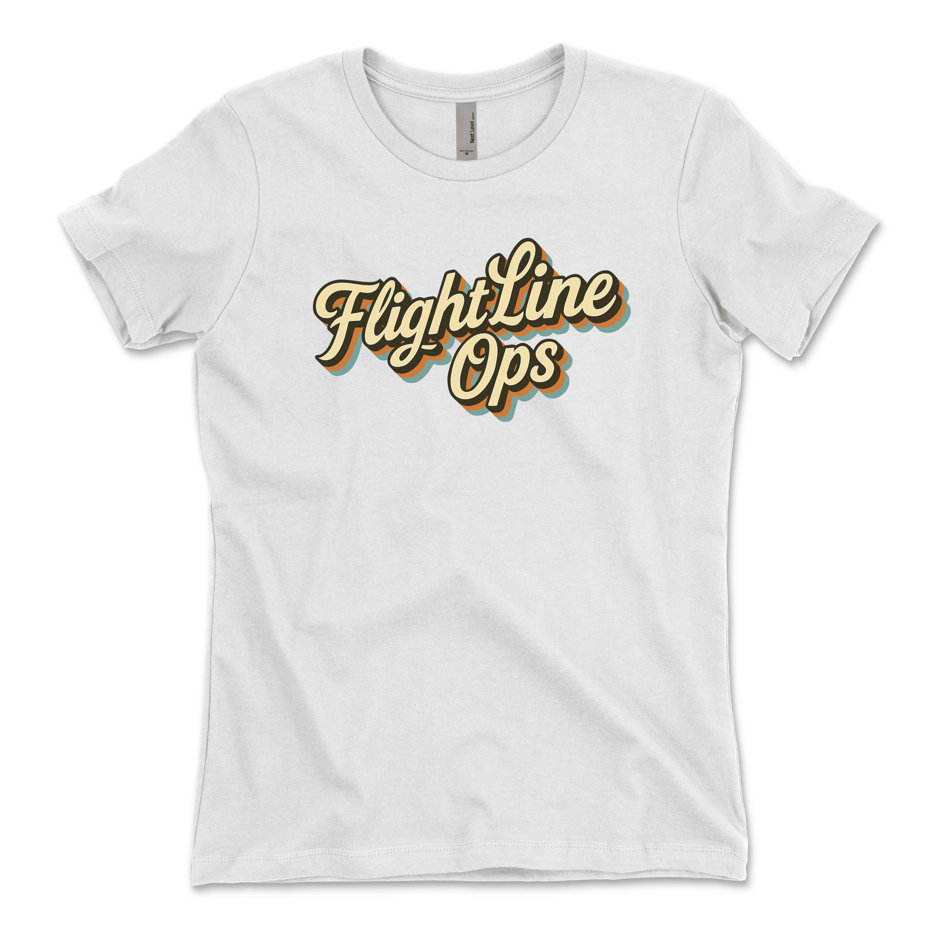 Flightline Ops Aloha Script Women's T-Shirt