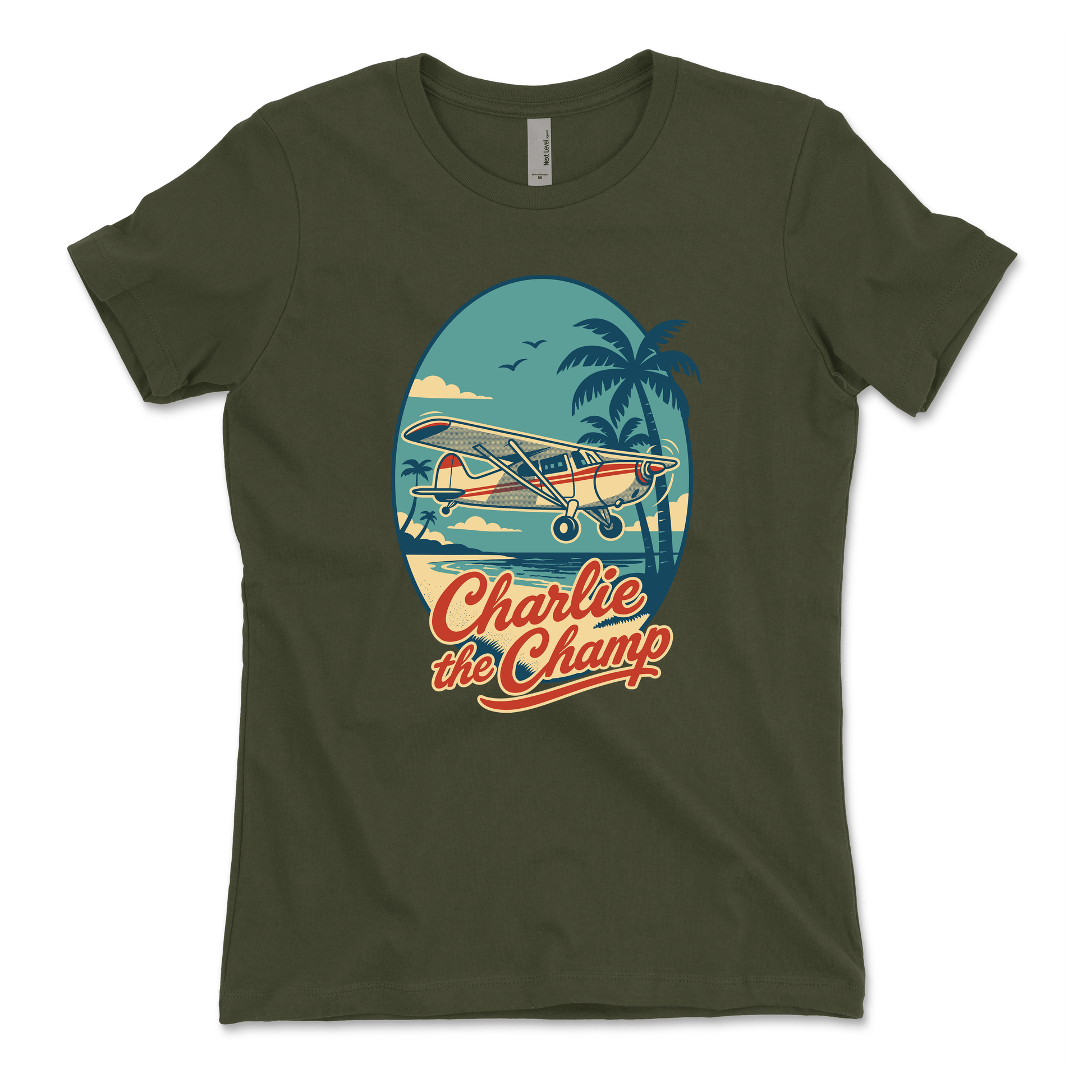 Flightline Ops Charlie The Champ Women's T-Shirt