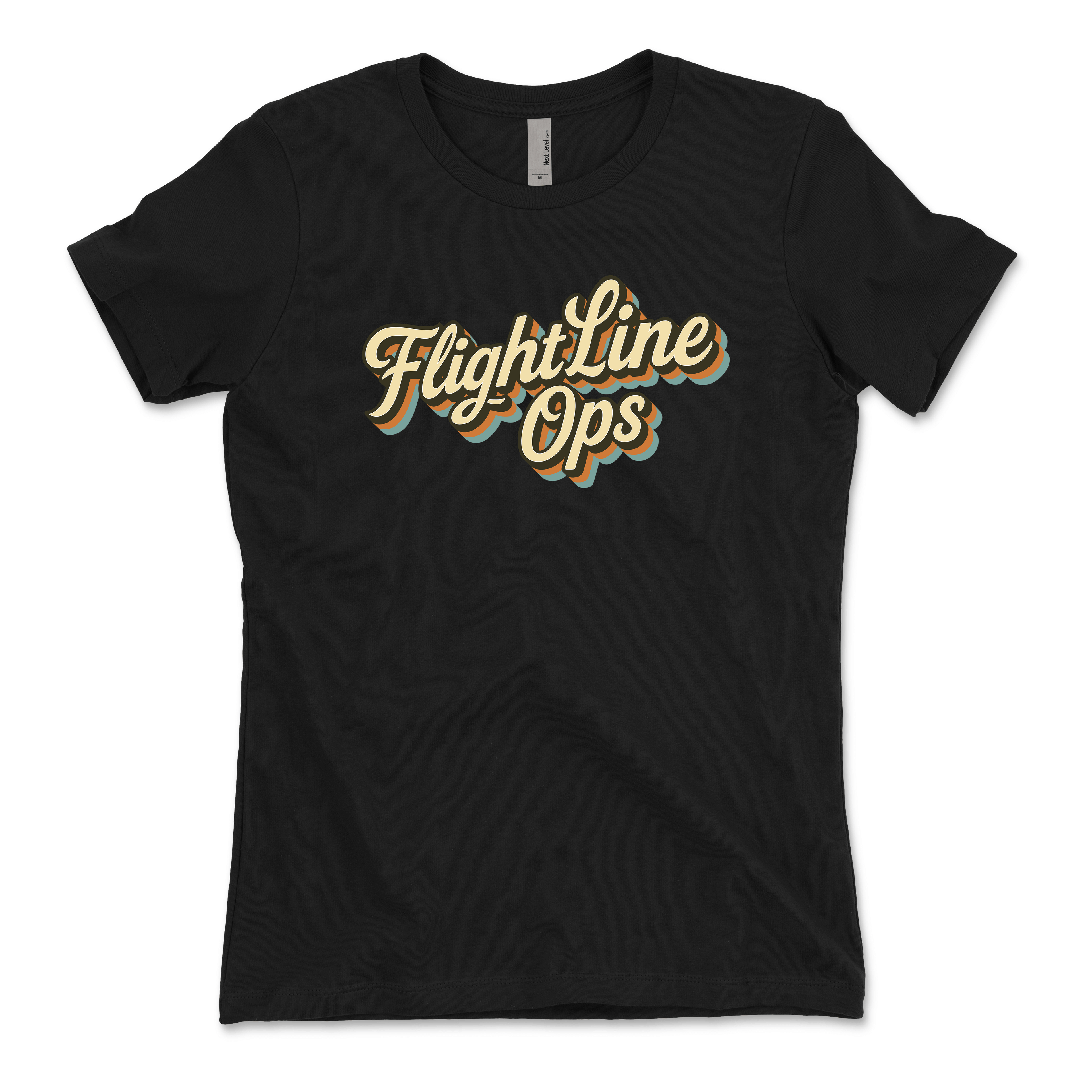 Flightline Ops Aloha Script Women's T-Shirt