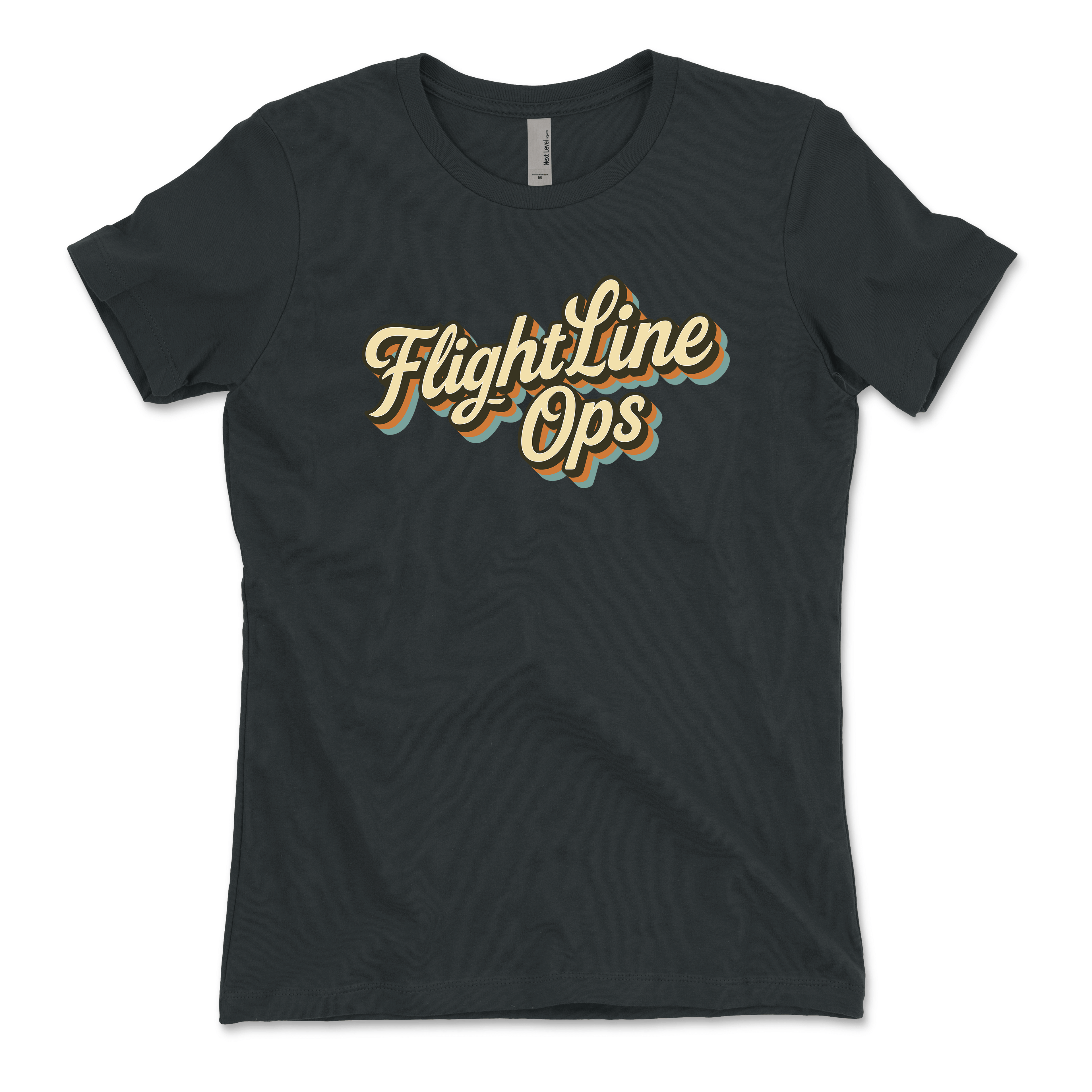 Flightline Ops Aloha Script Women's T-Shirt