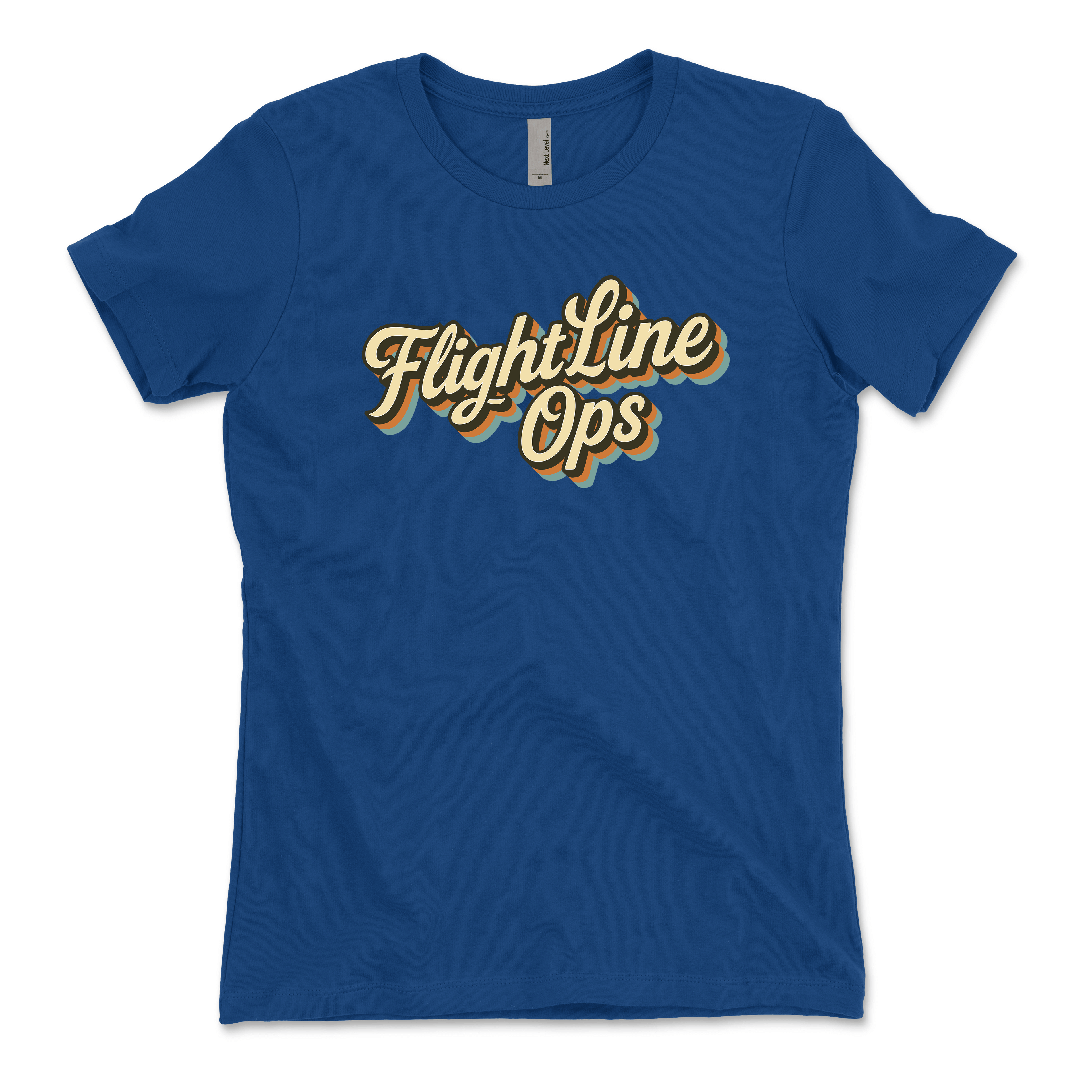 Flightline Ops Aloha Script Women's T-Shirt
