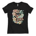 Flightline Ops Plumeria Women's T-Shirt