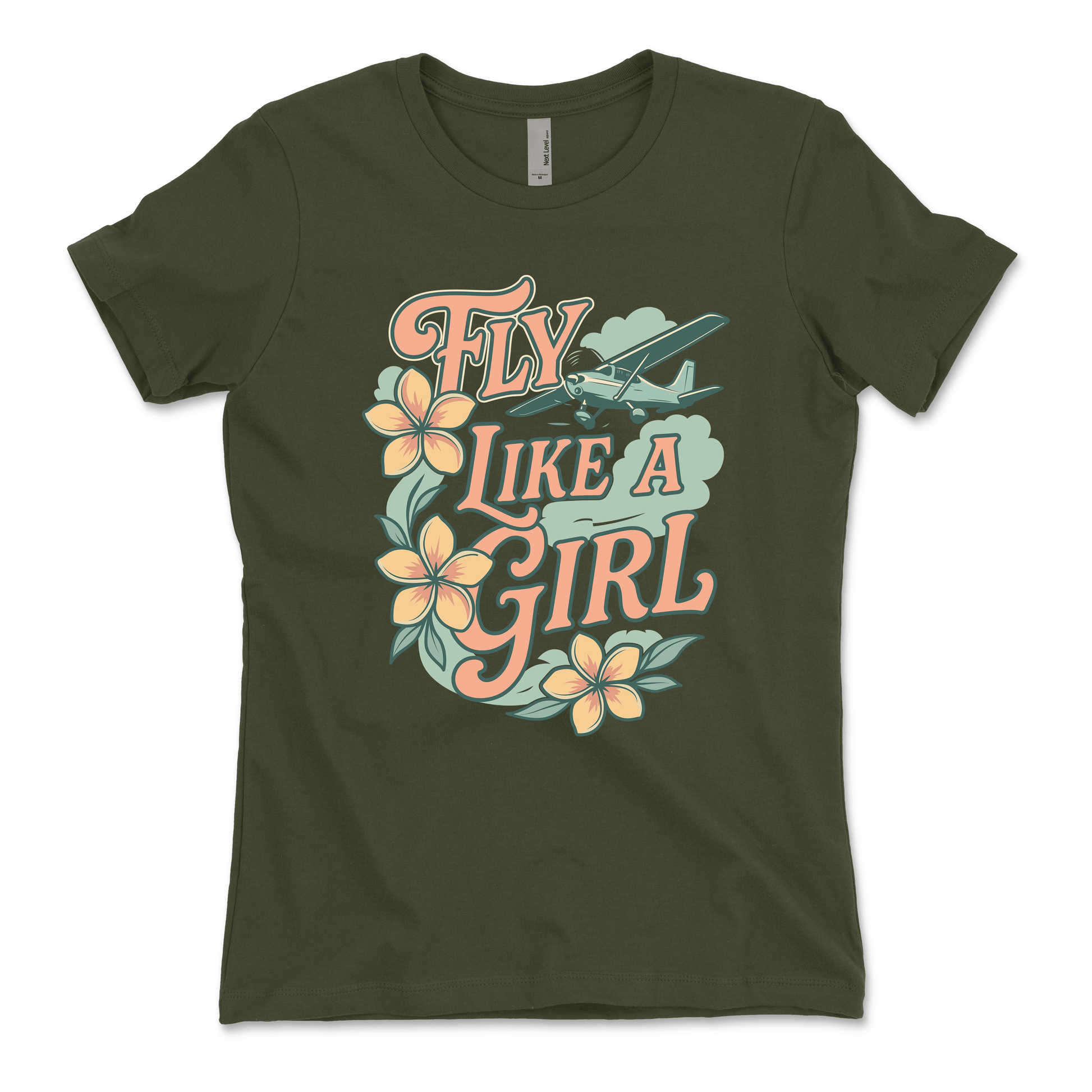 Flightline Ops Plumeria Women's T-Shirt
