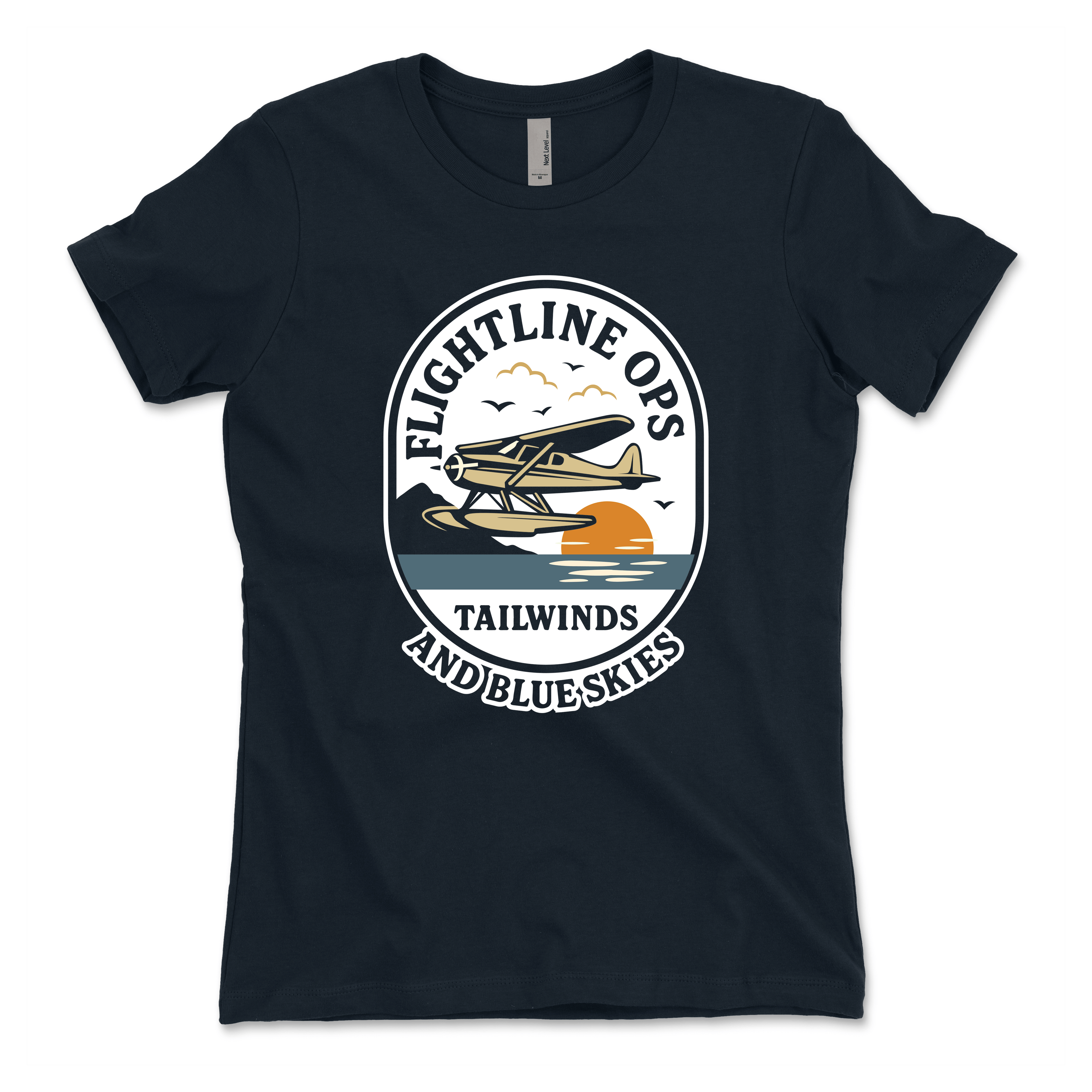 Flightline Ops Tailwinds & Blue Skies Women's T-Shirt