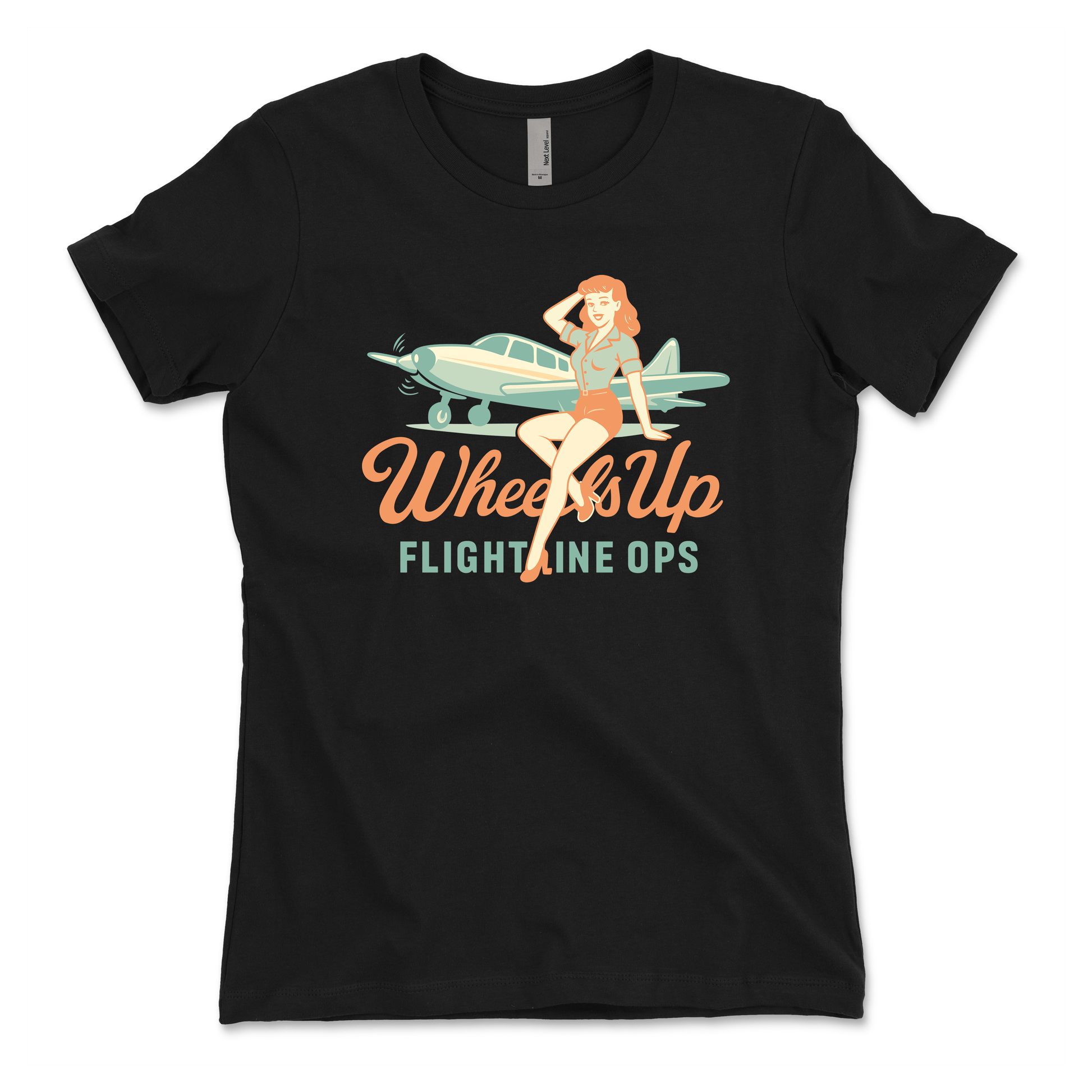 Flightline Ops Wheels Up Women's T-Shirt