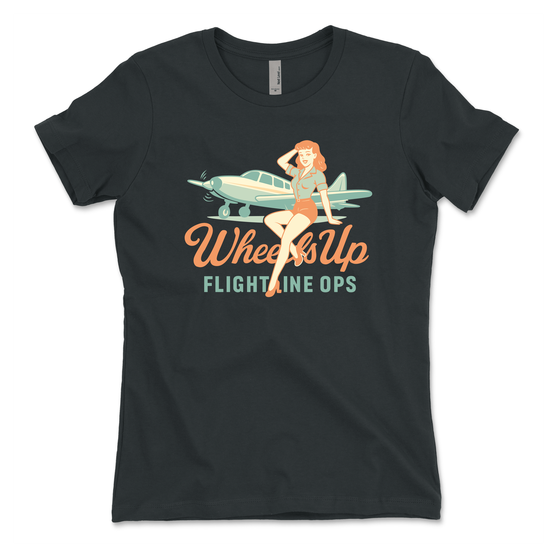 Flightline Ops Wheels Up Women's T-Shirt