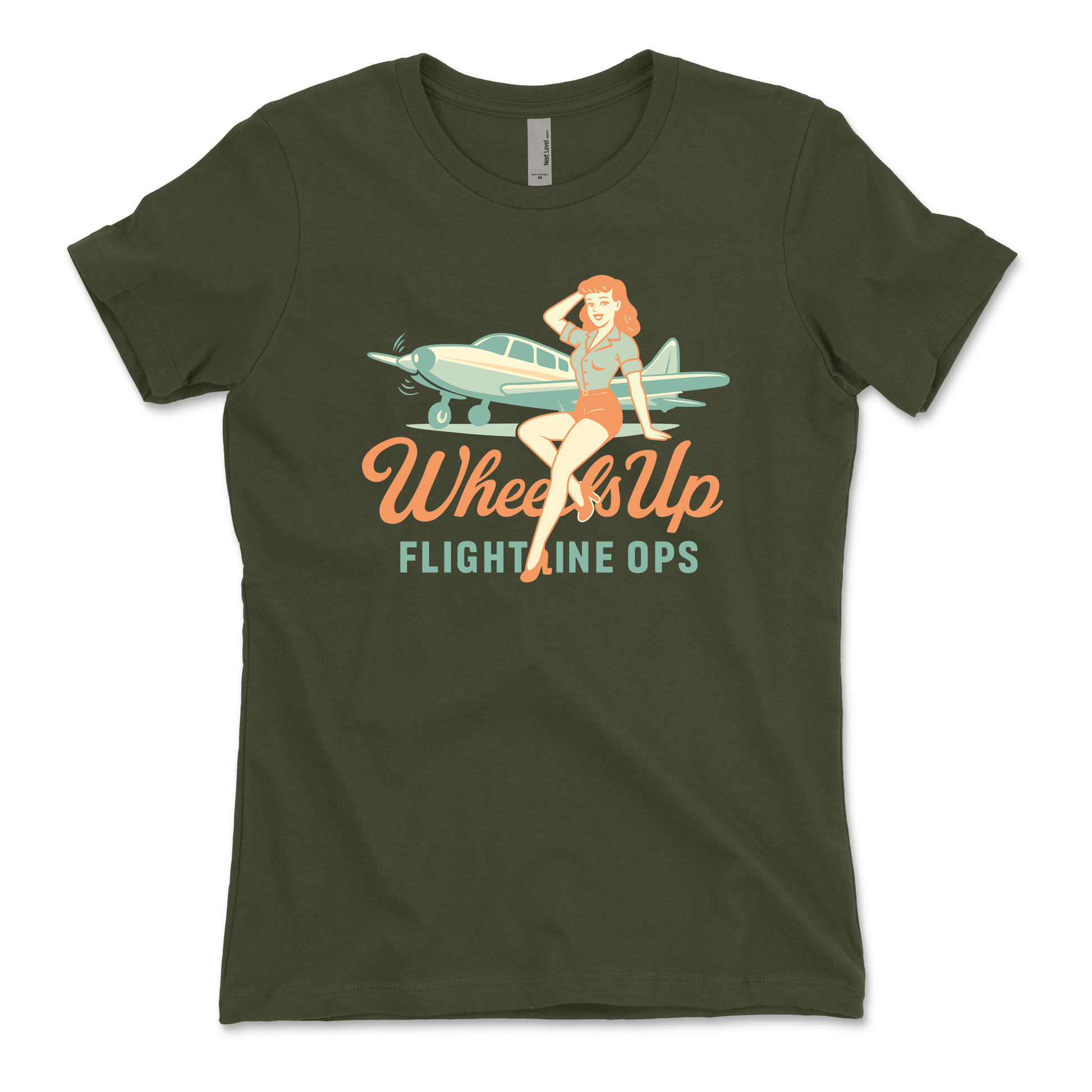 Flightline Ops Wheels Up Women's T-Shirt