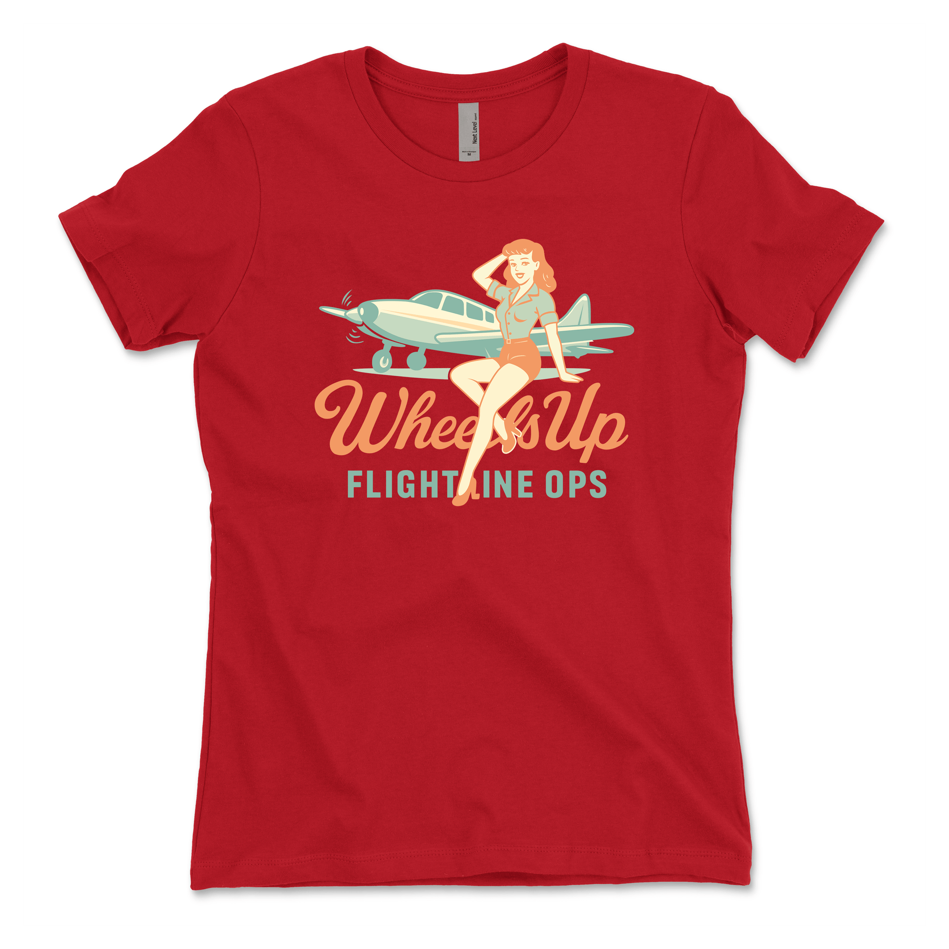 Flightline Ops Wheels Up Women's T-Shirt