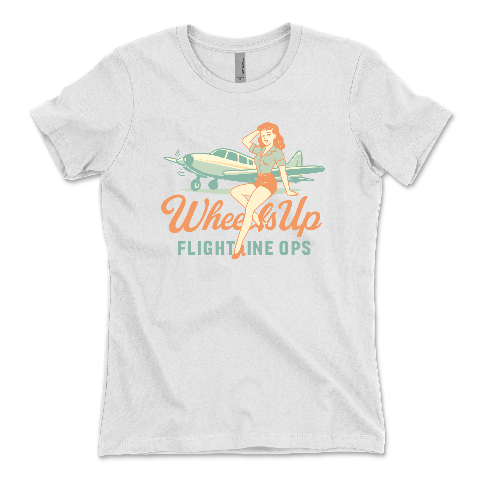 Flightline Ops Wheels Up Women's T-Shirt