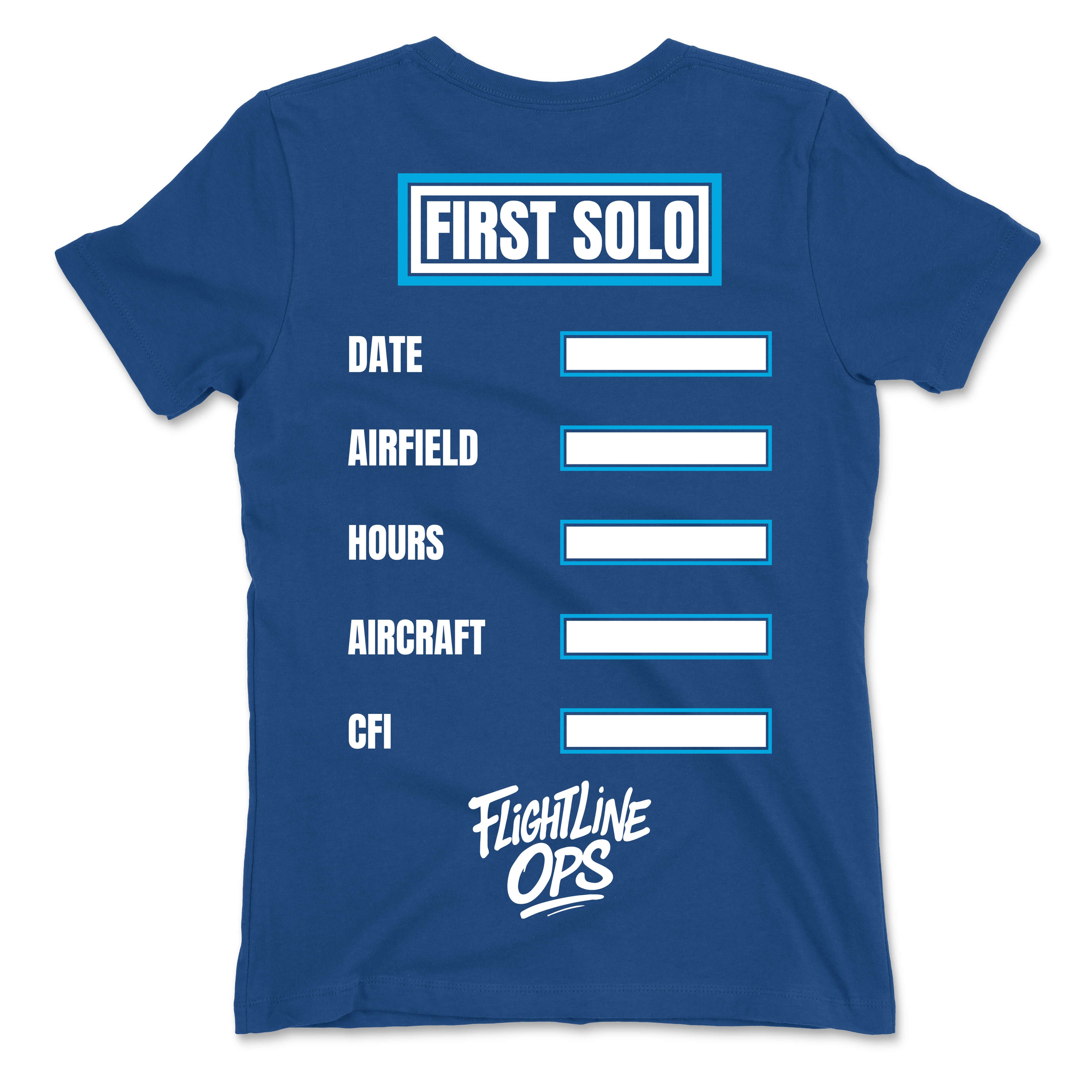 Flightline Ops First Solo Women's T-Shirt