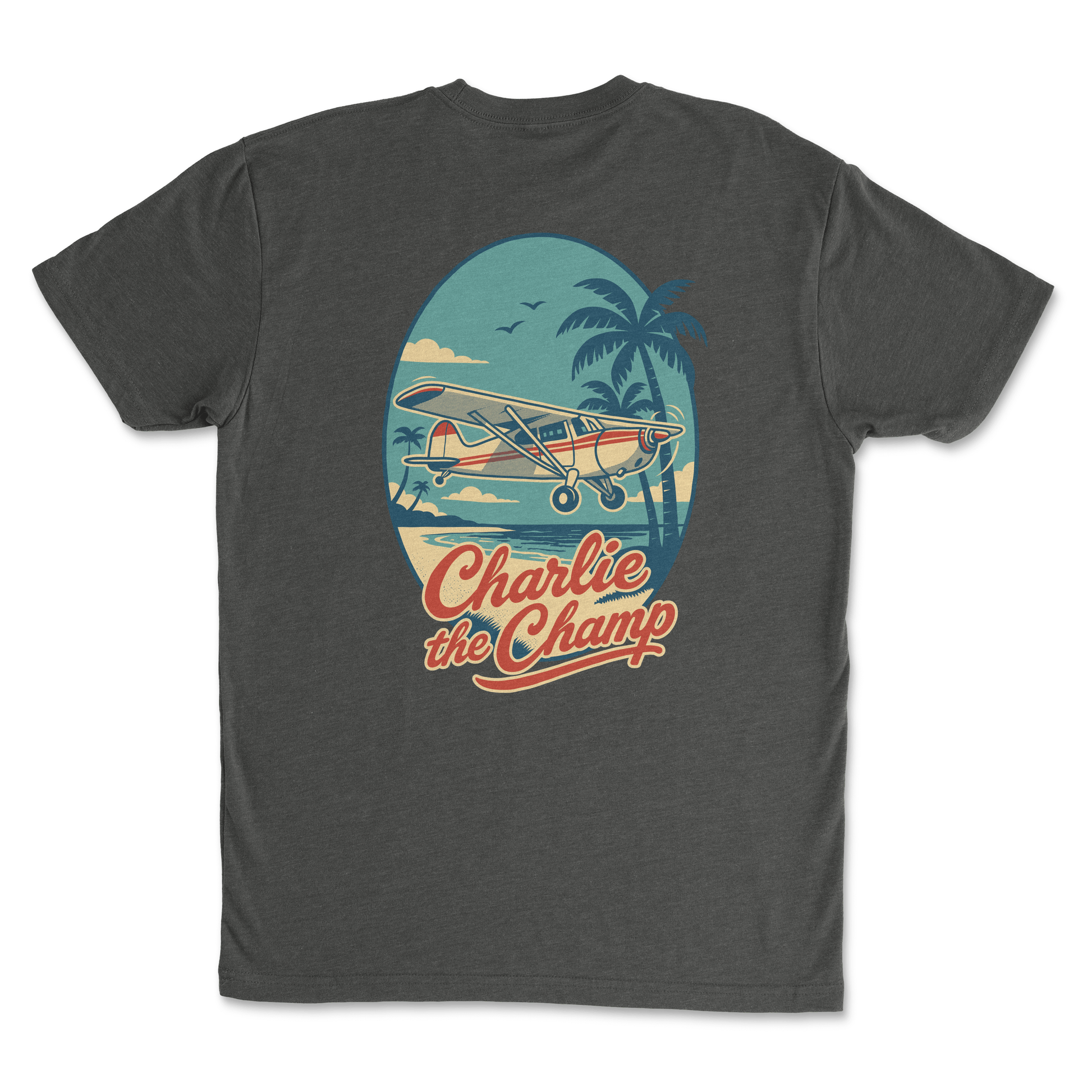 Flightline Ops Charlie The Champ Men's T-Shirt