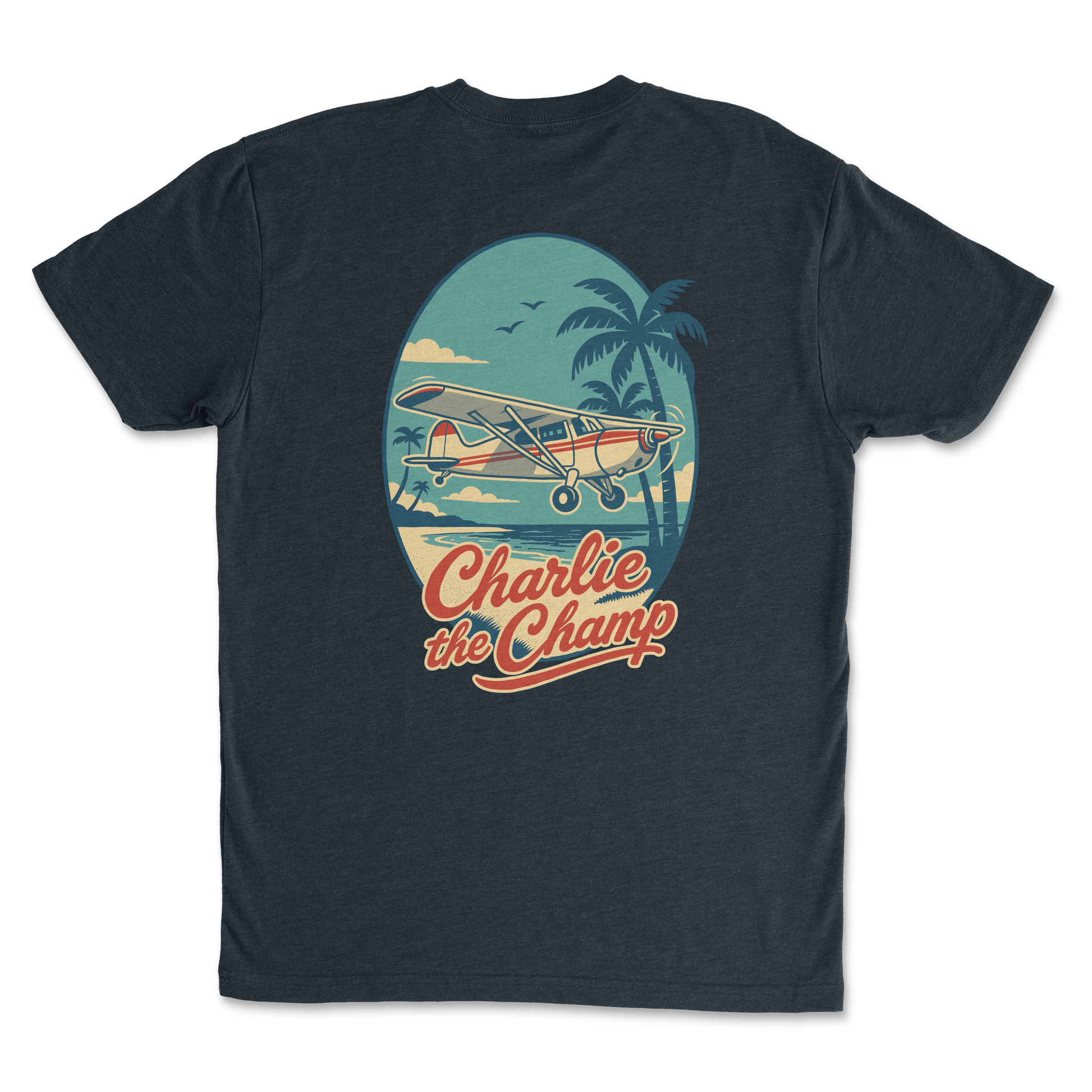Flightline Ops Charlie The Champ Men's T-Shirt