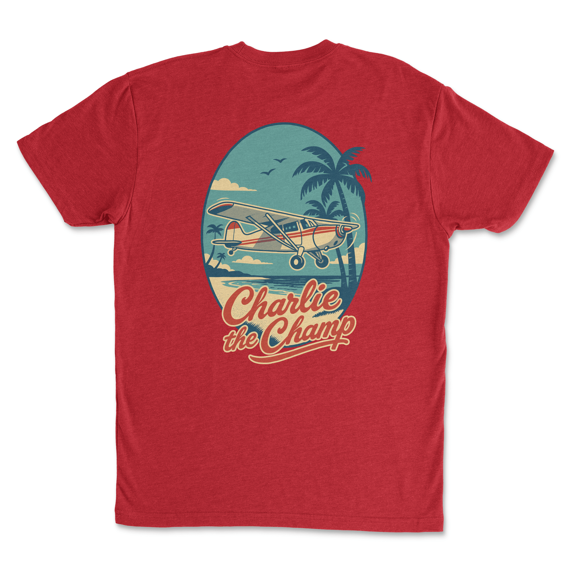 Flightline Ops Charlie The Champ Men's T-Shirt