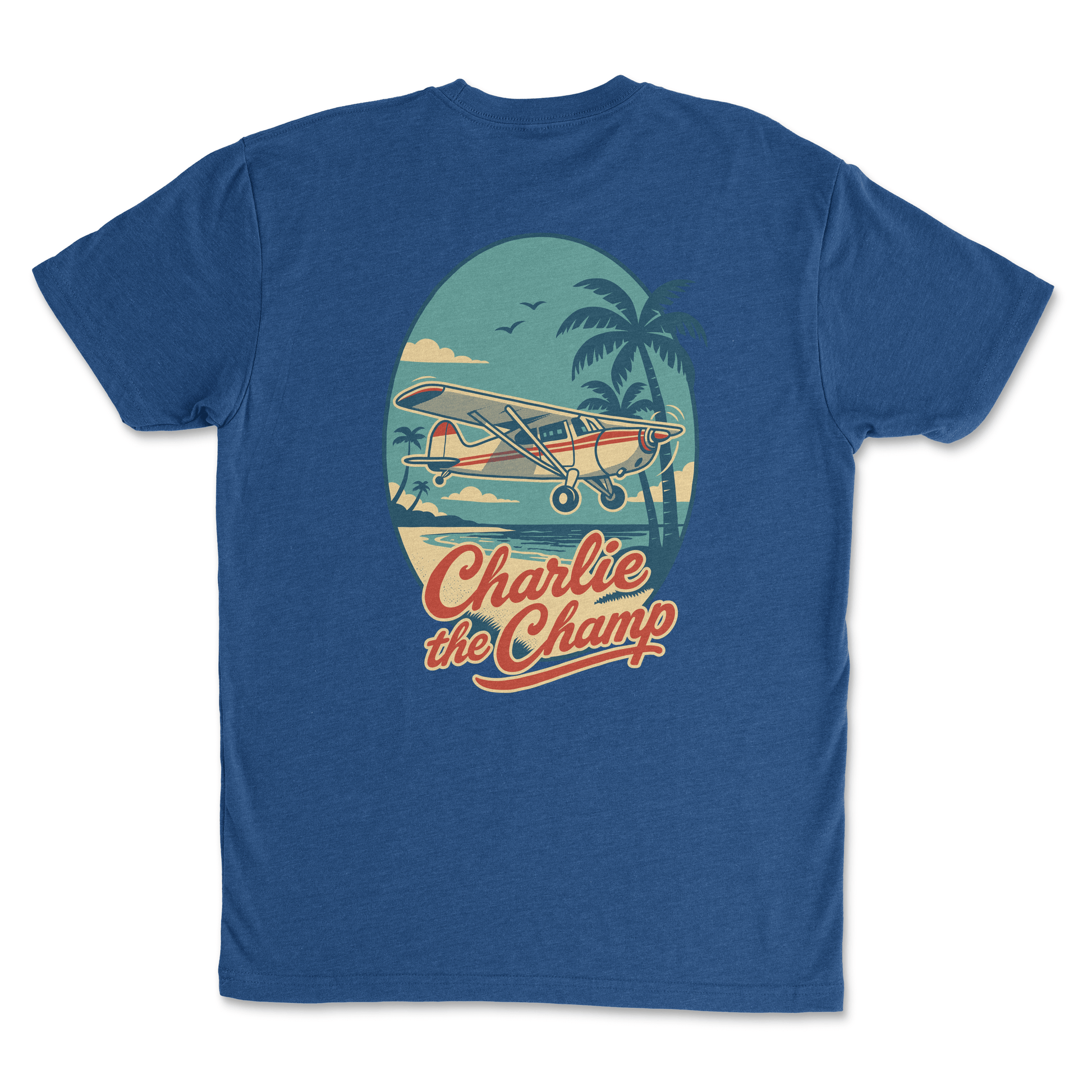 Flightline Ops Charlie The Champ Men's T-Shirt