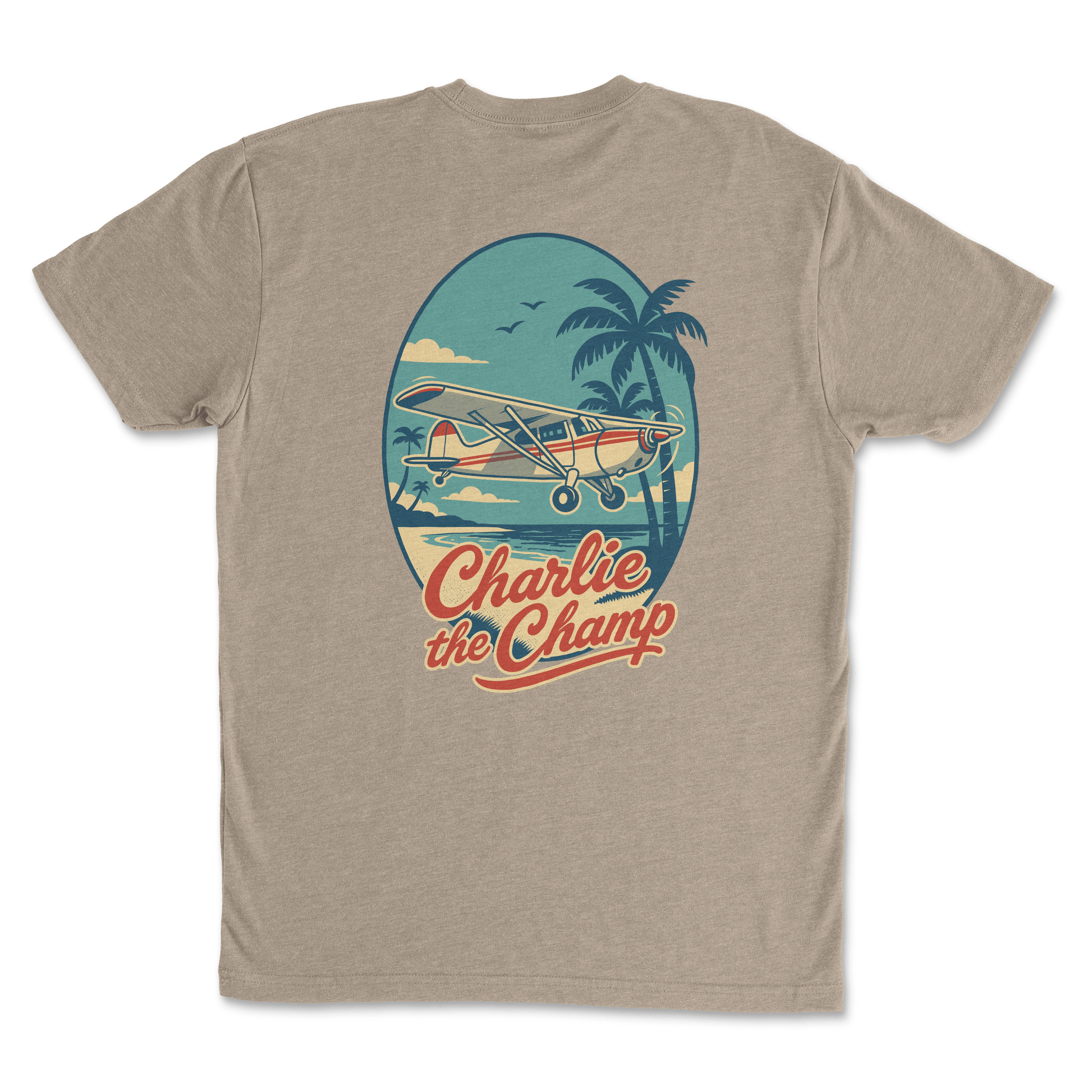 Flightline Ops Charlie The Champ Men's T-Shirt