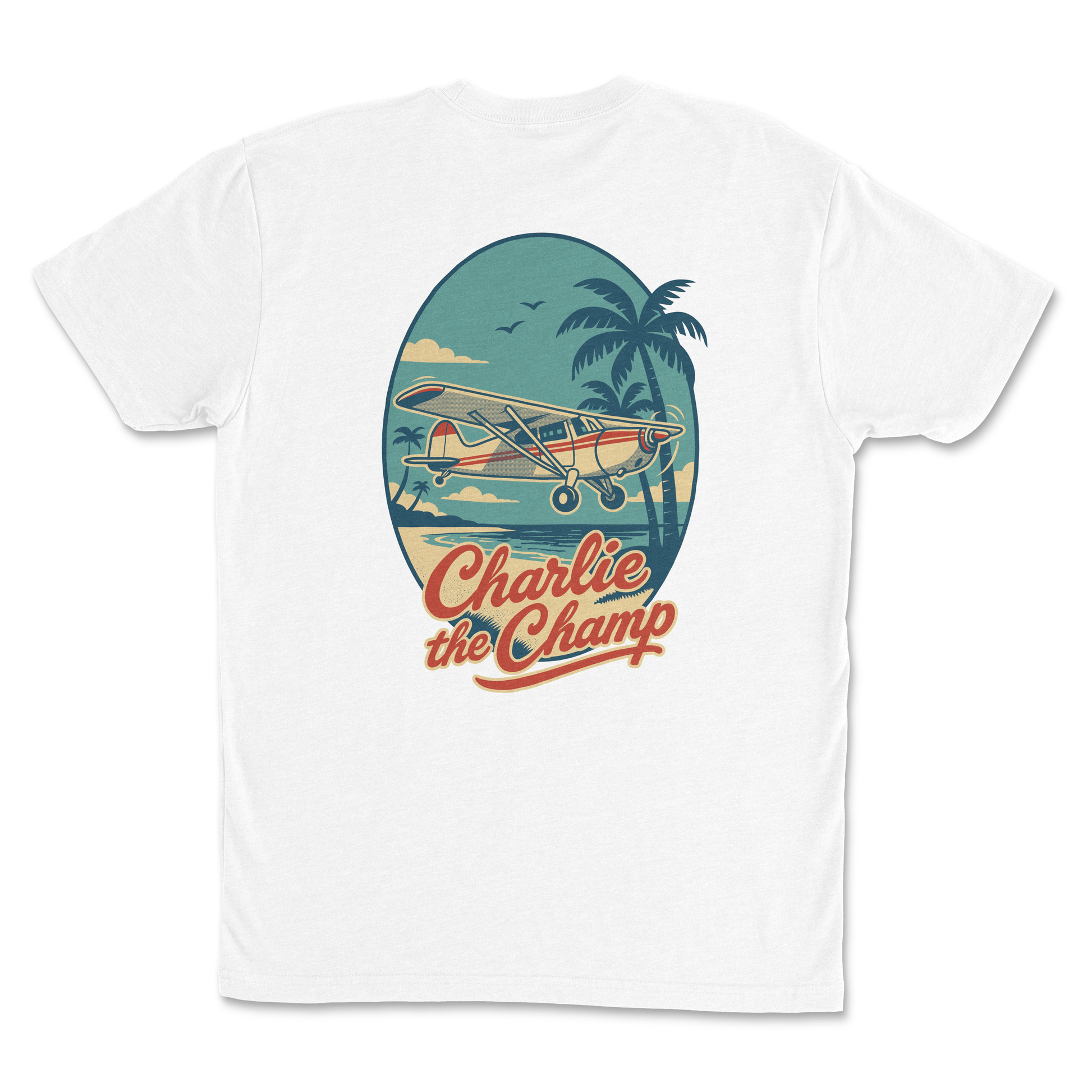 Flightline Ops Charlie The Champ Men's T-Shirt