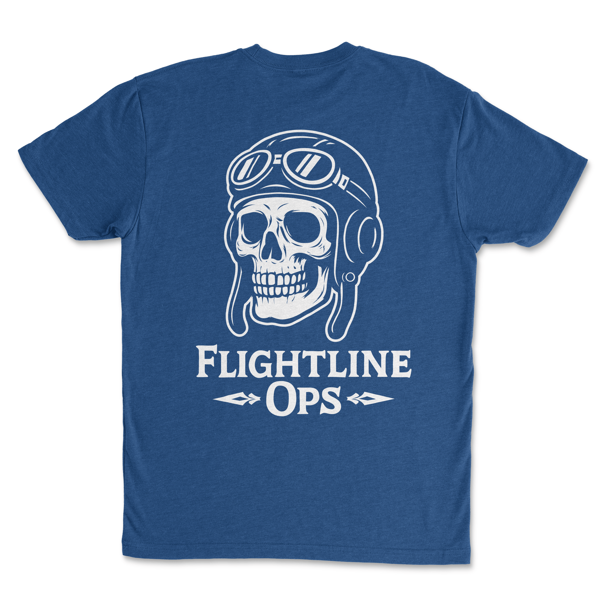 Flightline Ops AV8 Skull Men's T-Shirt