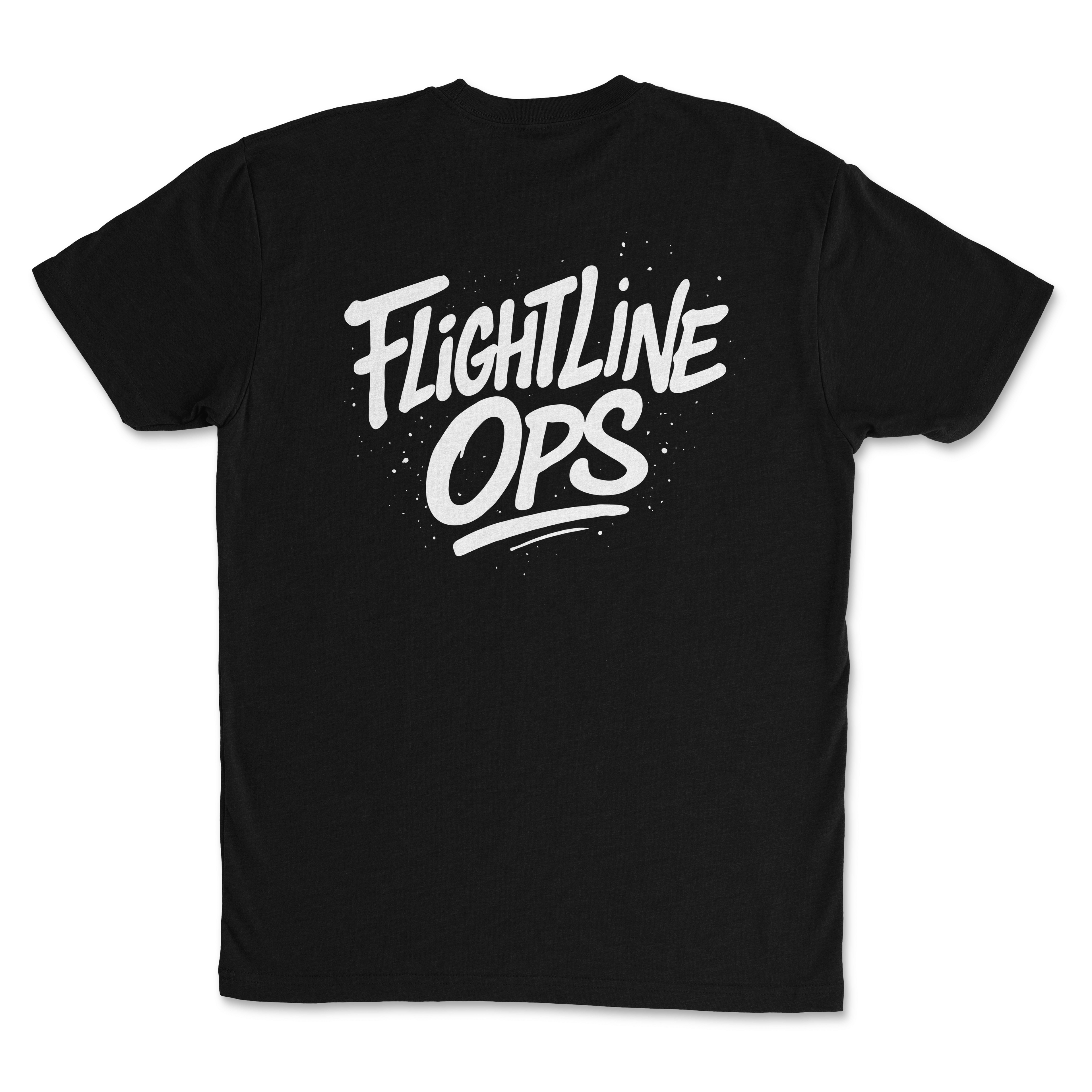 Flightline Ops Splatter Men's T-Shirt
