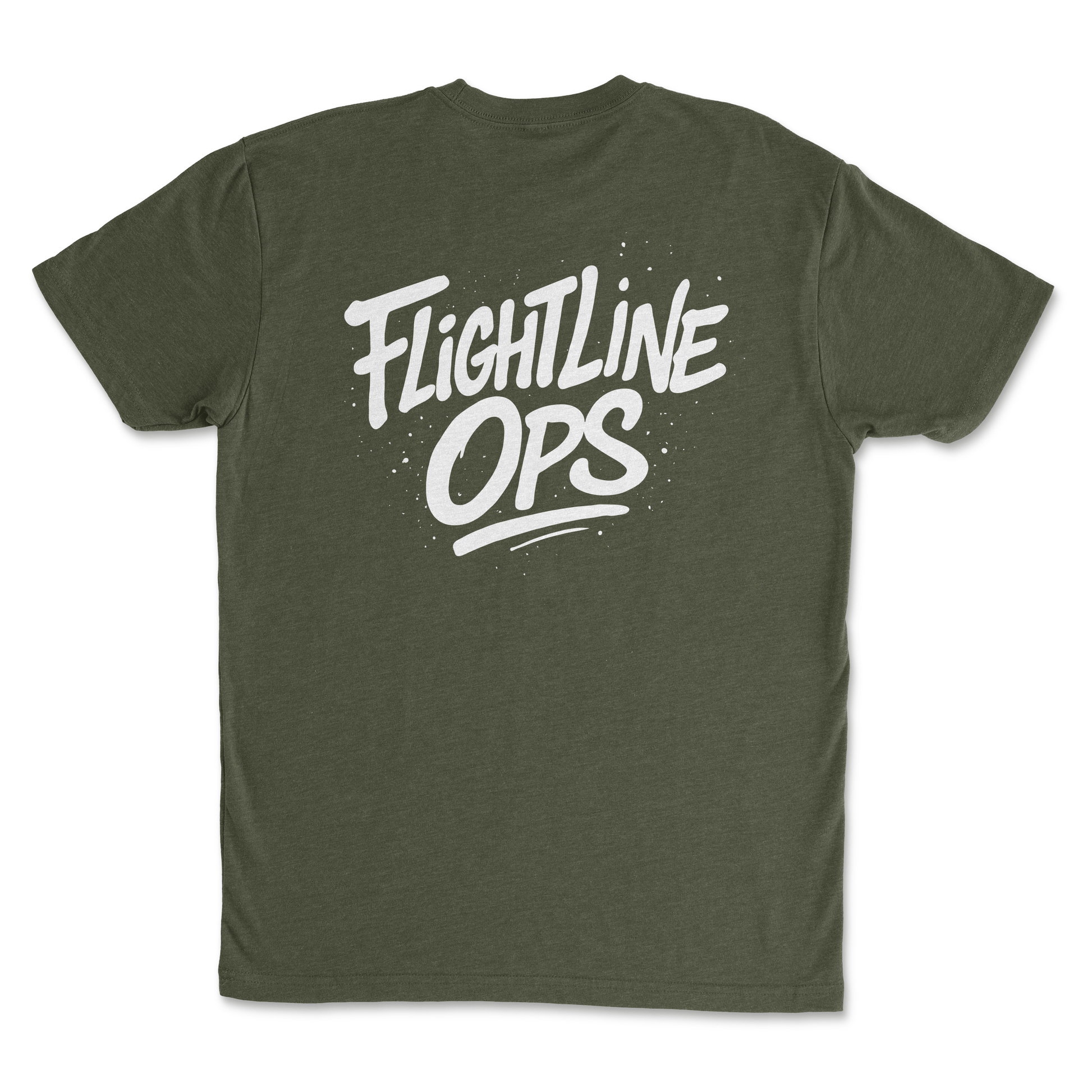 Flightline Ops Splatter Men's T-Shirt