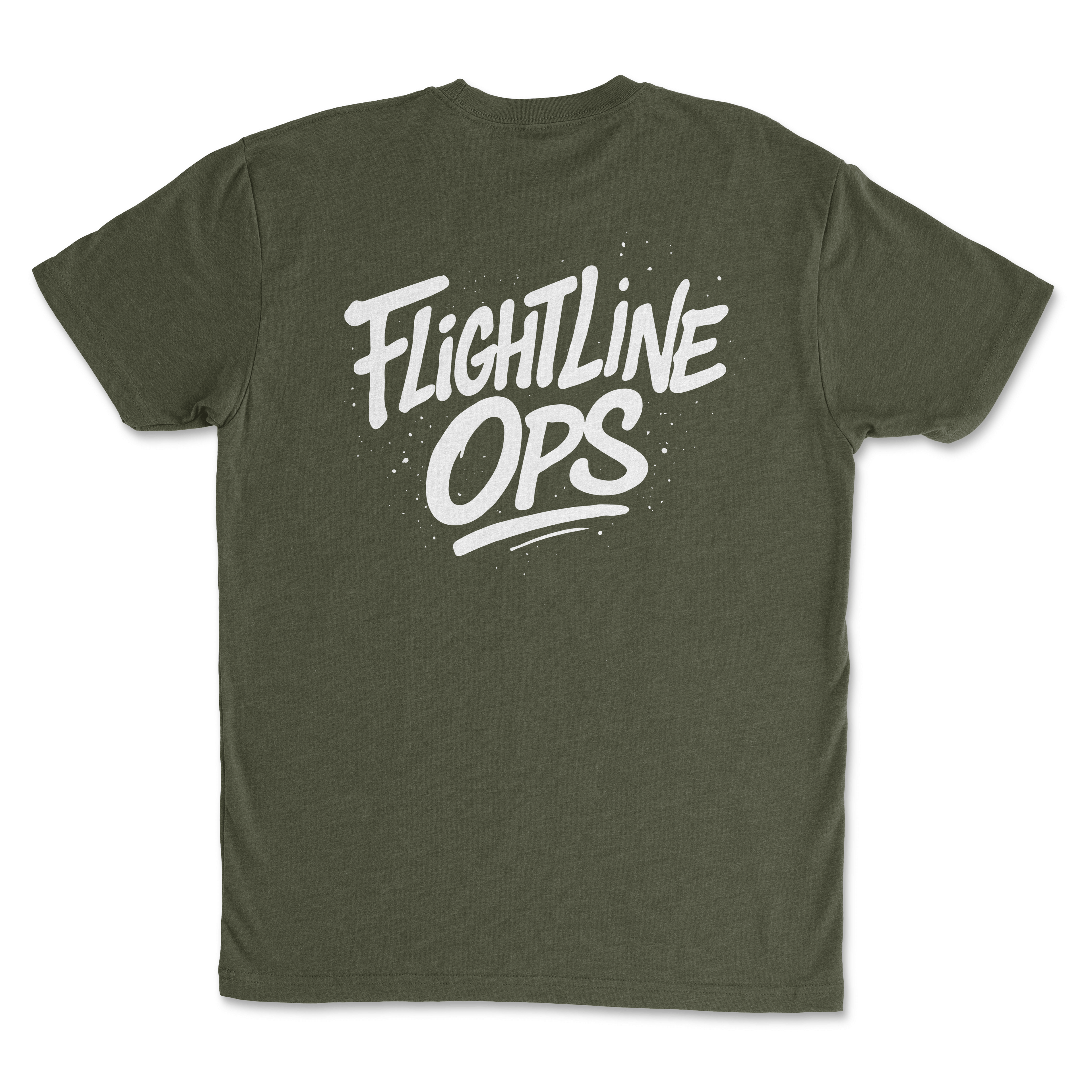 Flightline Ops Splatter Men's T-Shirt
