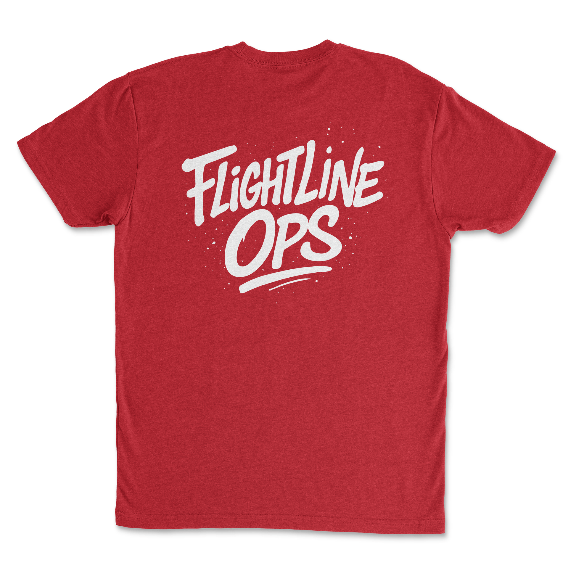 Flightline Ops Splatter Men's T-Shirt