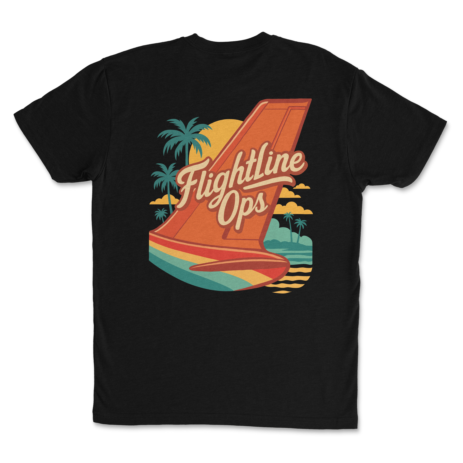 Flightline Ops Tail Men's T-Shirt