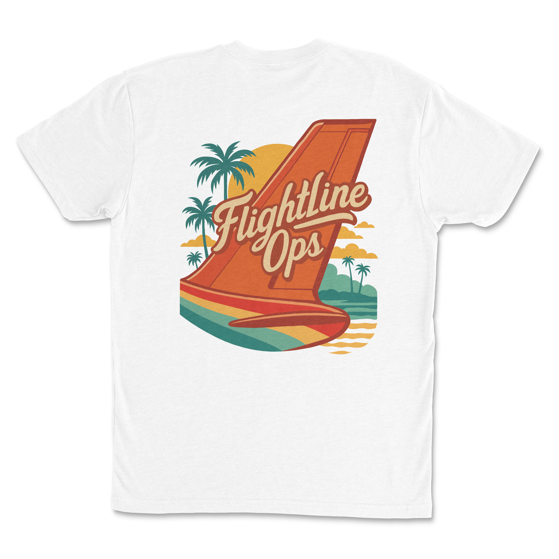 Flightline Ops Tail Men's T-Shirt