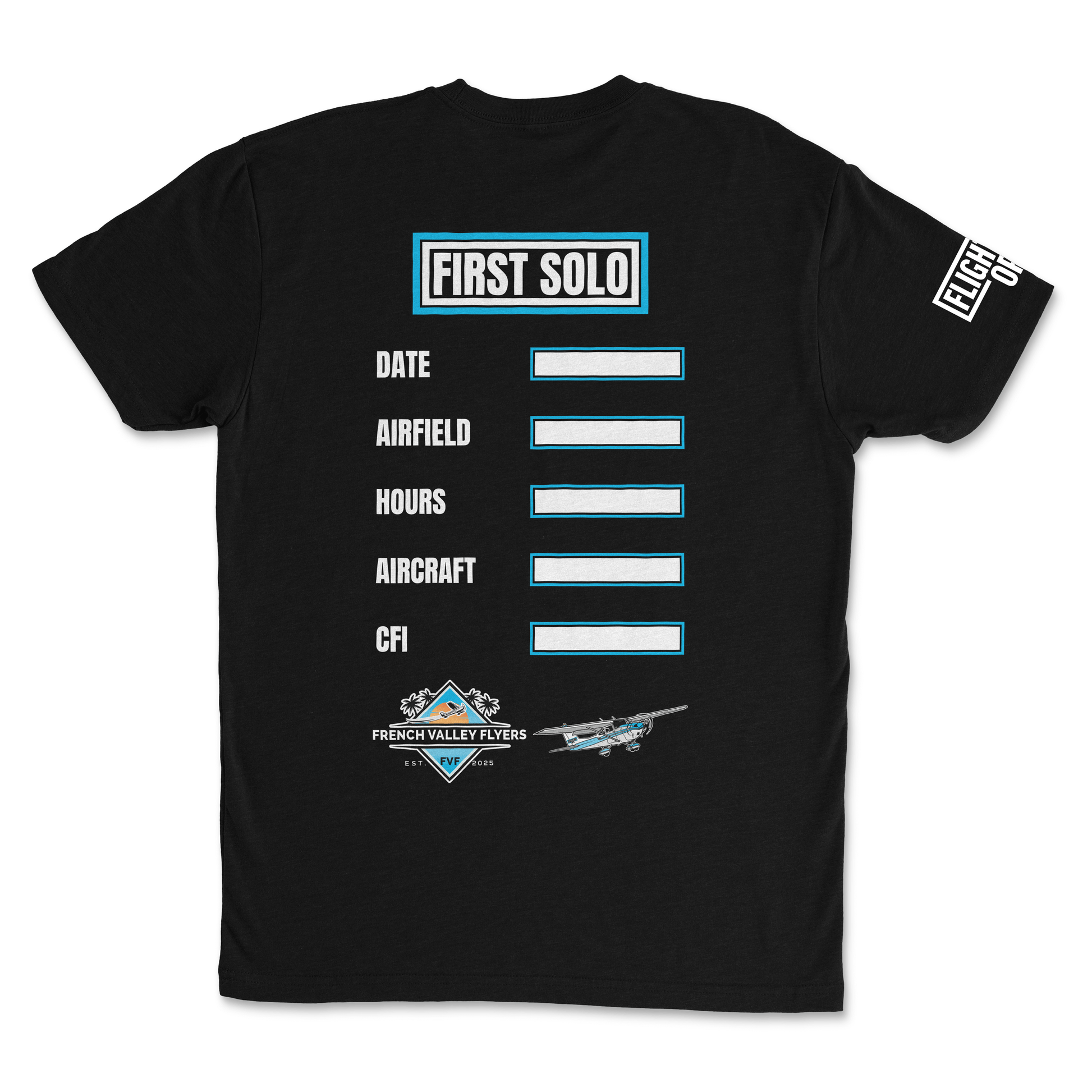 French Valley Flyers First Solo Men's T-Shirt