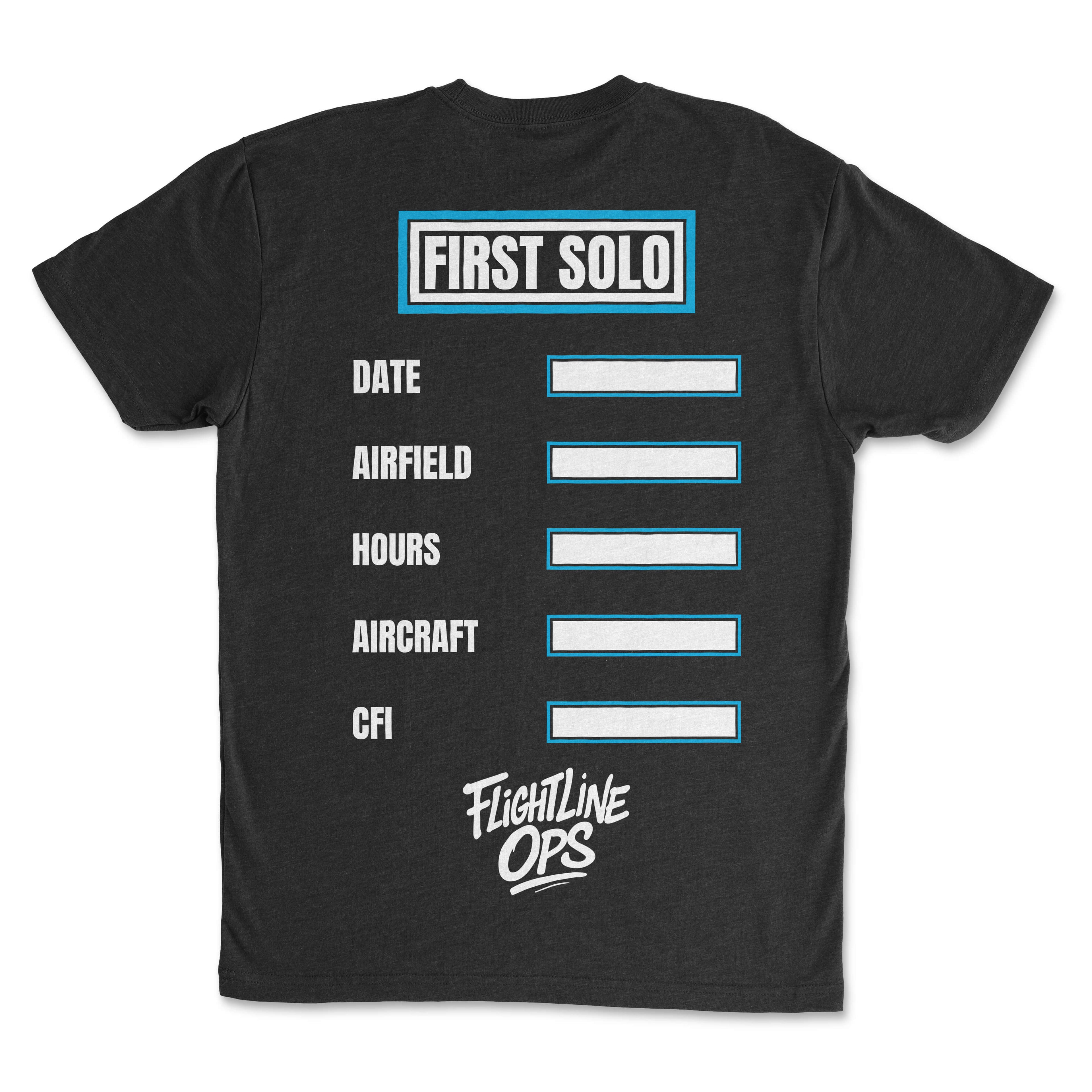 Flightline Ops First Solo Men's T-Shirt