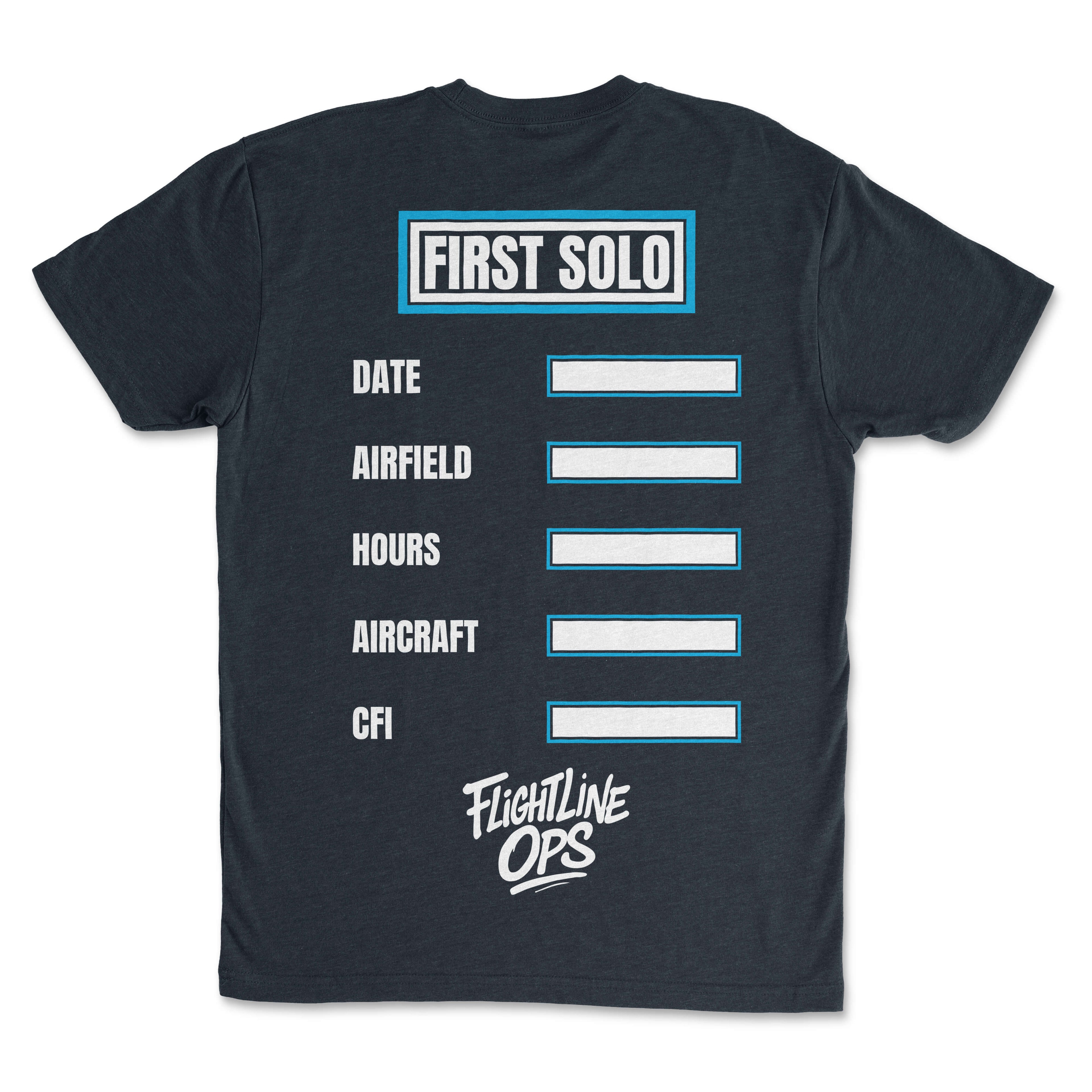 Flightline Ops First Solo Men's T-Shirt