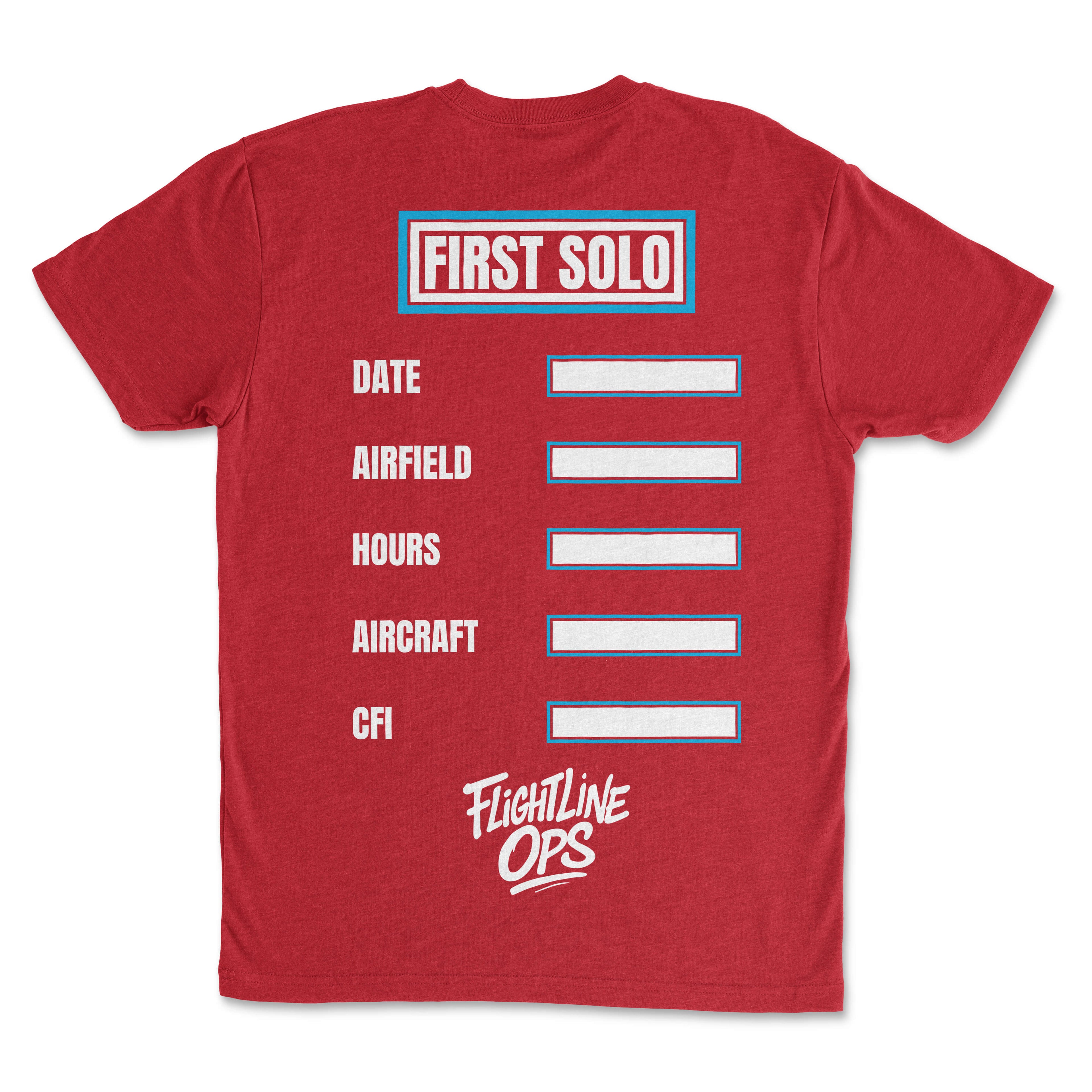 Flightline Ops First Solo Men's T-Shirt
