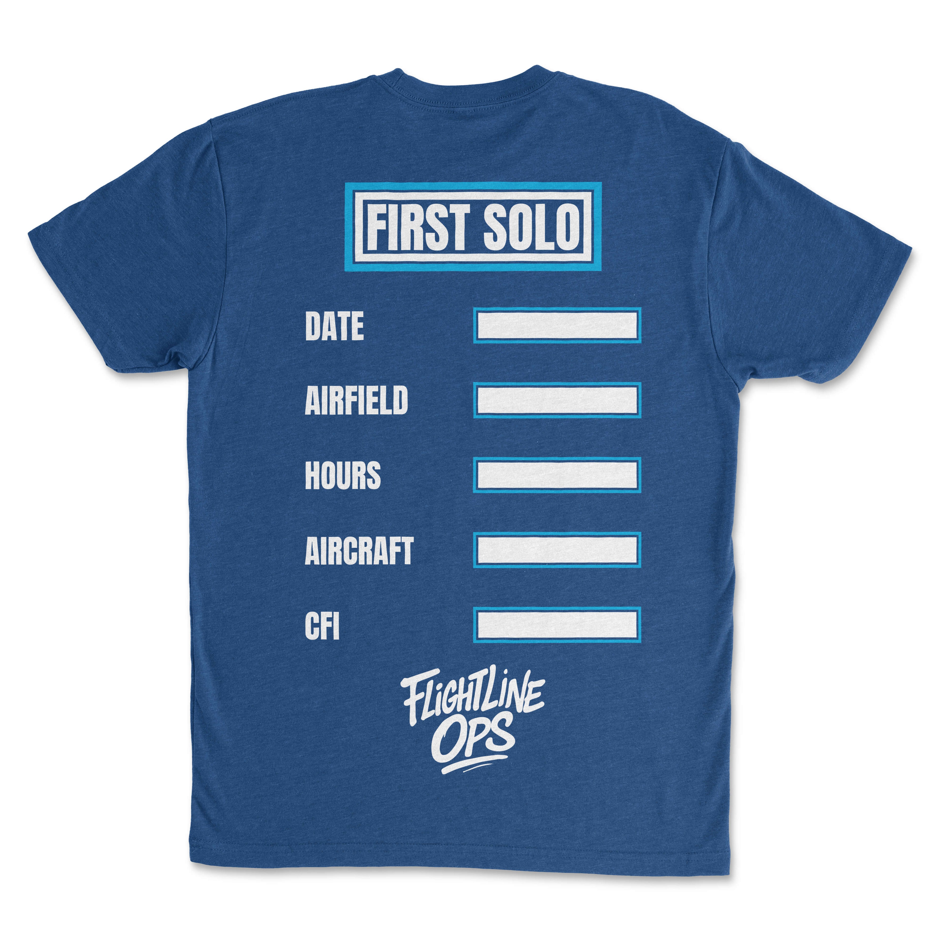 Flightline Ops First Solo Men's T-Shirt