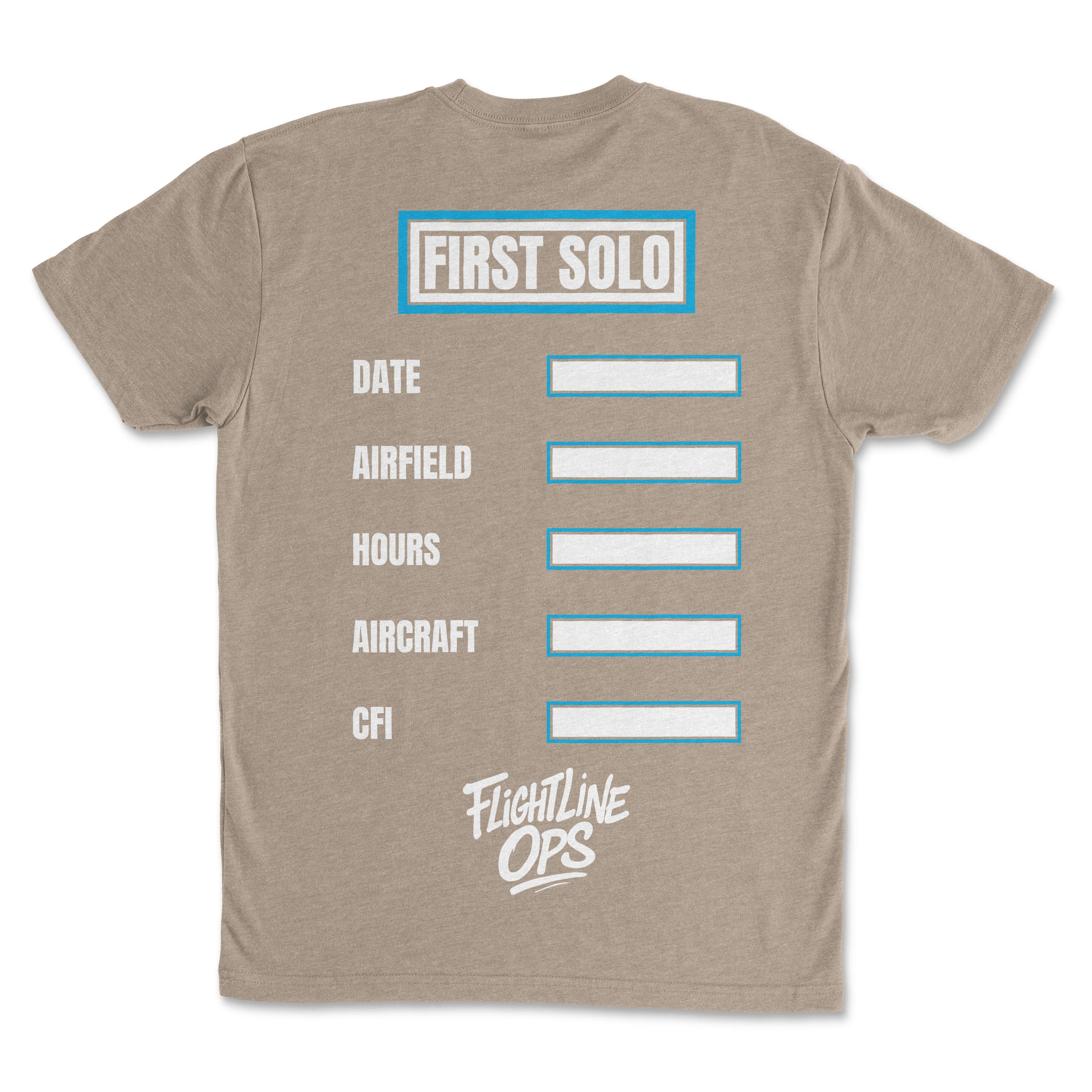 Flightline Ops First Solo Men's T-Shirt